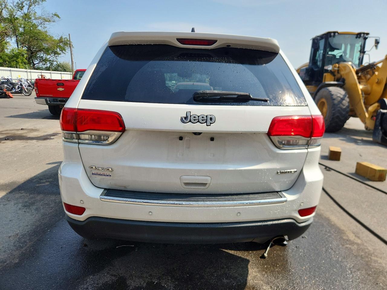 2017 Jeep Grand Cherokee Limited White vin: 1C4RJFBG0HC602537
