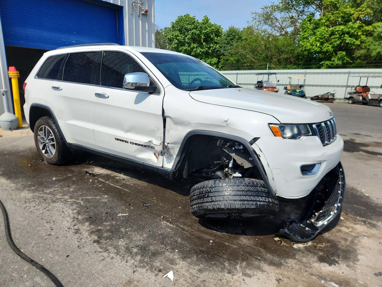 2017 Jeep Grand Cherokee Limited White vin: 1C4RJFBG0HC602537