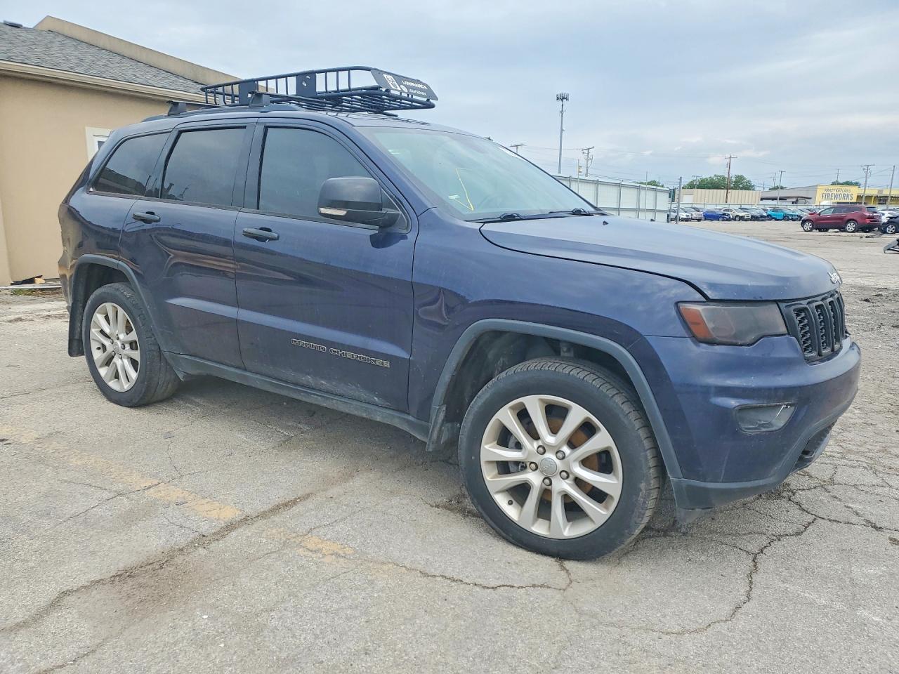 2017 Jeep Grand Cherokee Limited Blue vin: 1C4RJFBG0HC612274