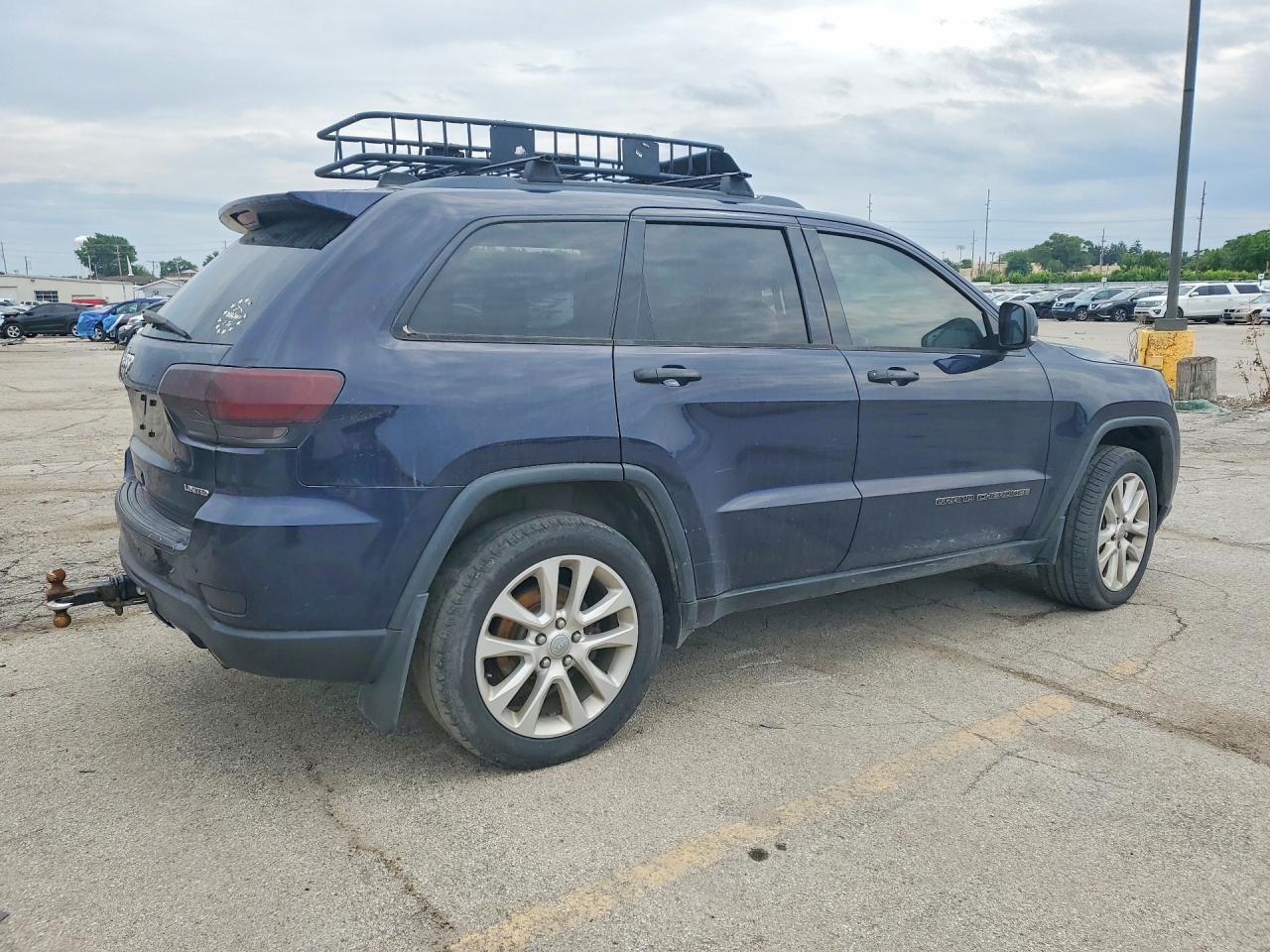 2017 Jeep Grand Cherokee Limited Blue vin: 1C4RJFBG0HC612274