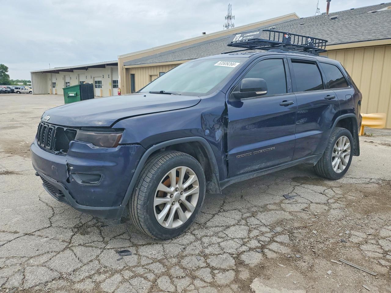 2017 Jeep Grand Cherokee Limited Blue vin: 1C4RJFBG0HC612274
