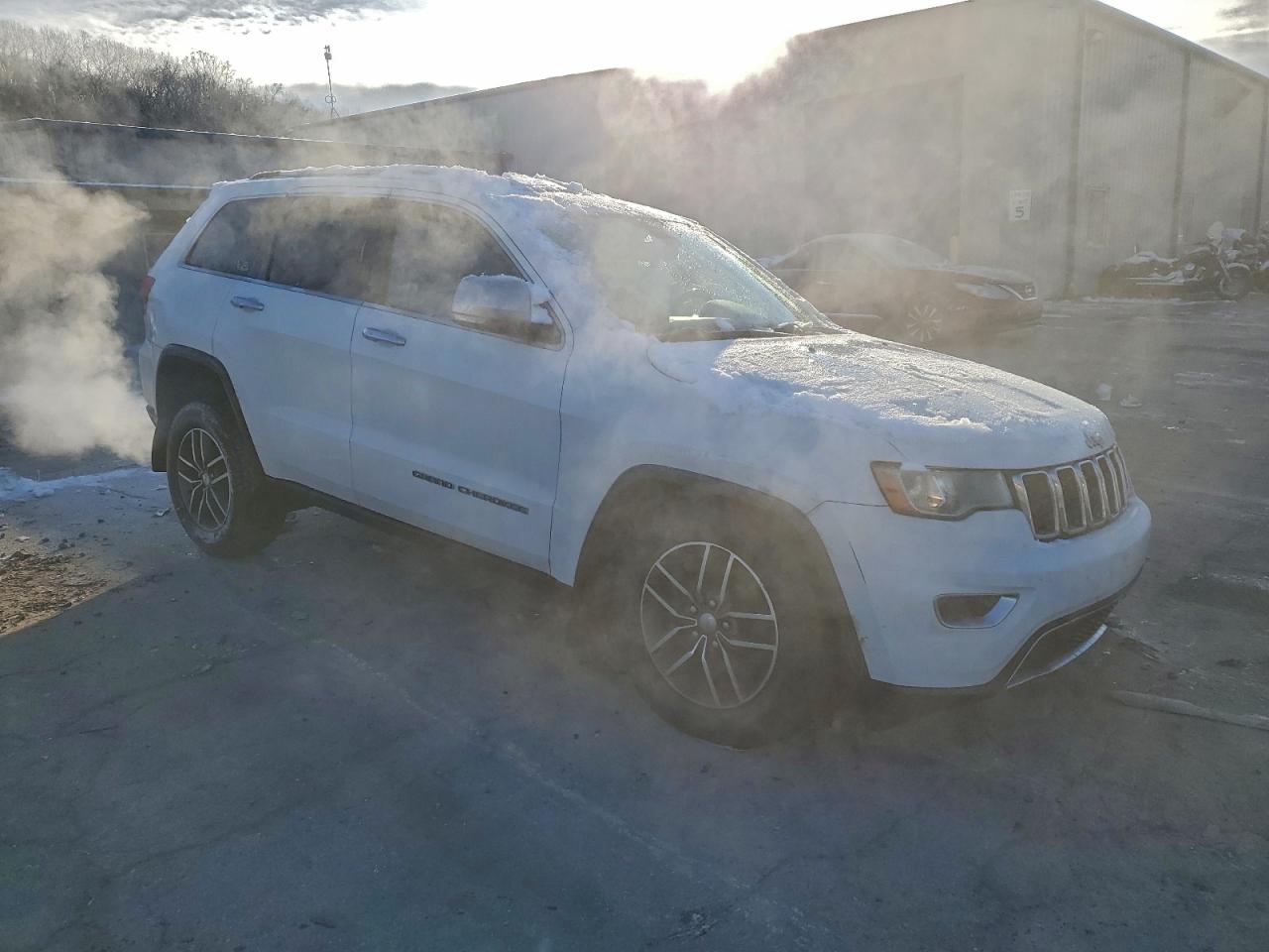 2017 Jeep Cheeroke Белый vin: 1C4RJFBG0HC841733