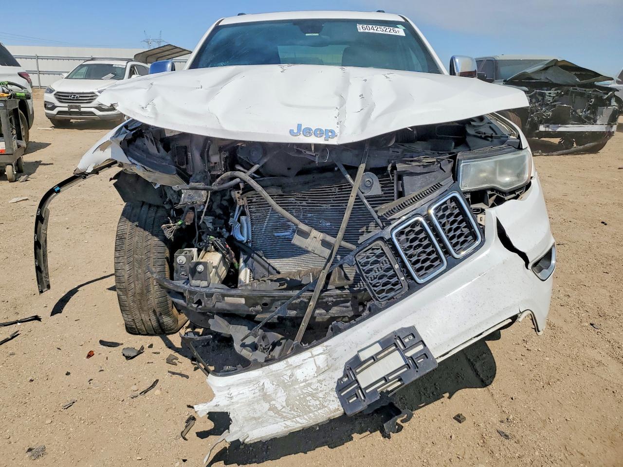2017 Jeep Grand Cherokee Limited White vin: 1C4RJFBG0HC949611