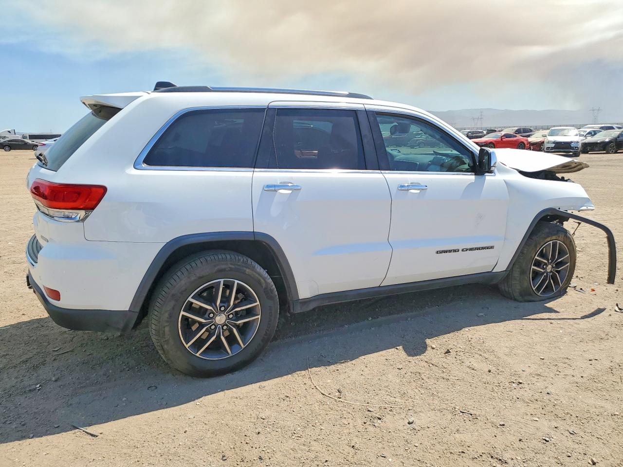 2017 Jeep Grand Cherokee Limited White vin: 1C4RJFBG0HC949611