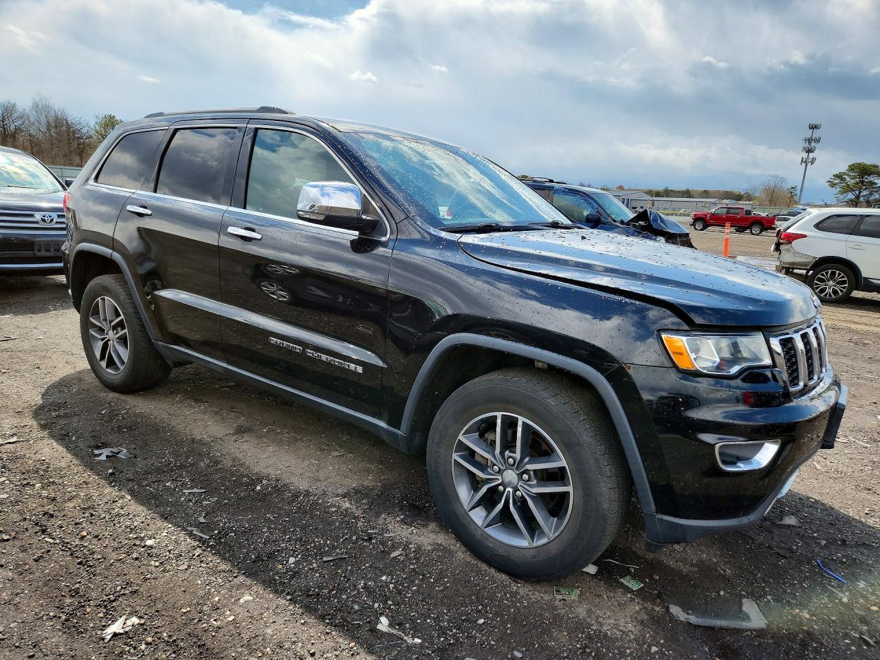 2018 Jeep Grand Cherokee Limited Black vin: 1C4RJFBG0JC427096
