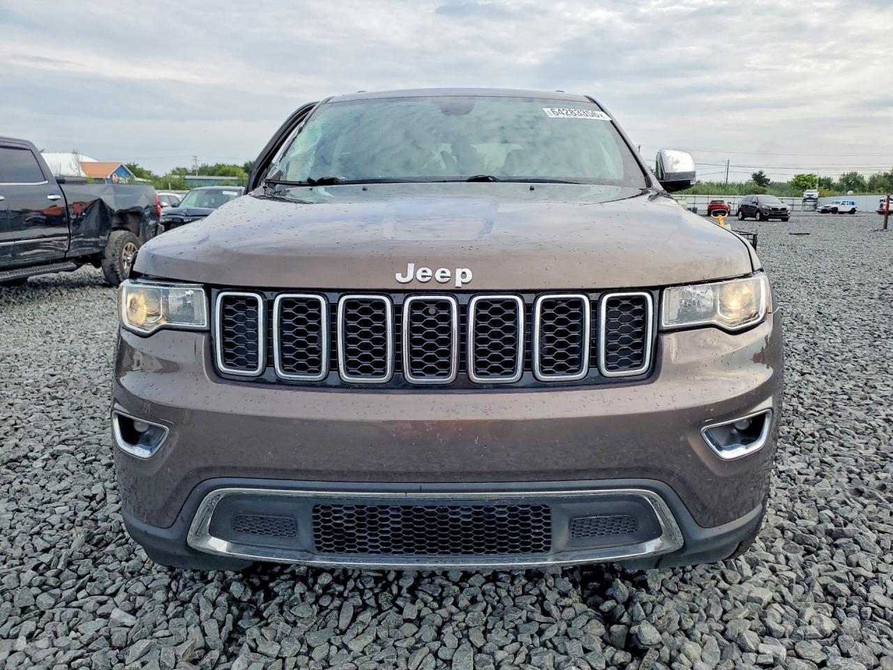 2019 Jeep Grand Cherokee Limited Brown vin: 1C4RJFBG0KC623959