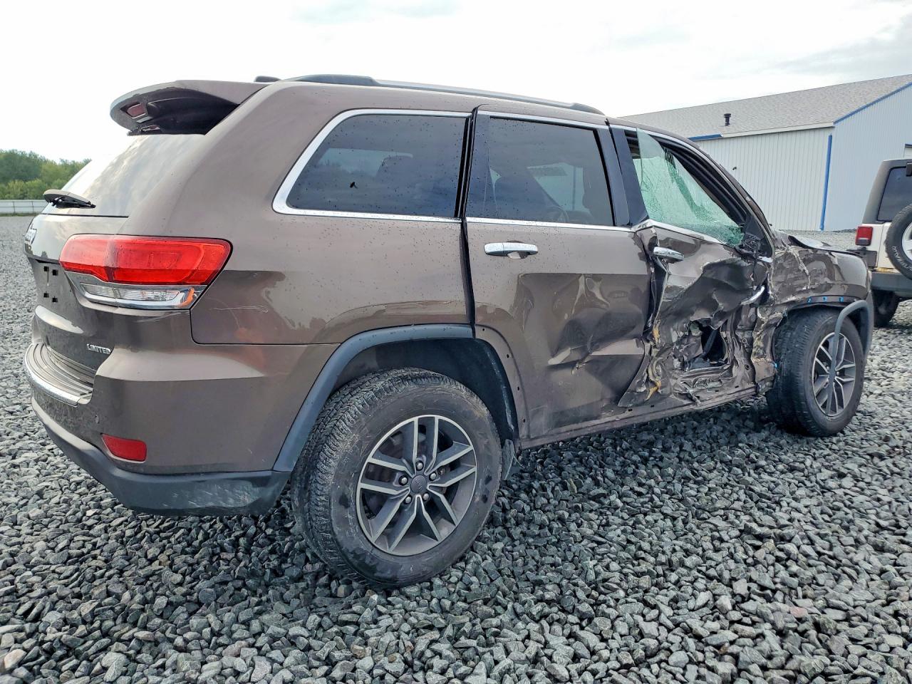 2019 Jeep Grand Cherokee Limited Brown vin: 1C4RJFBG0KC623959