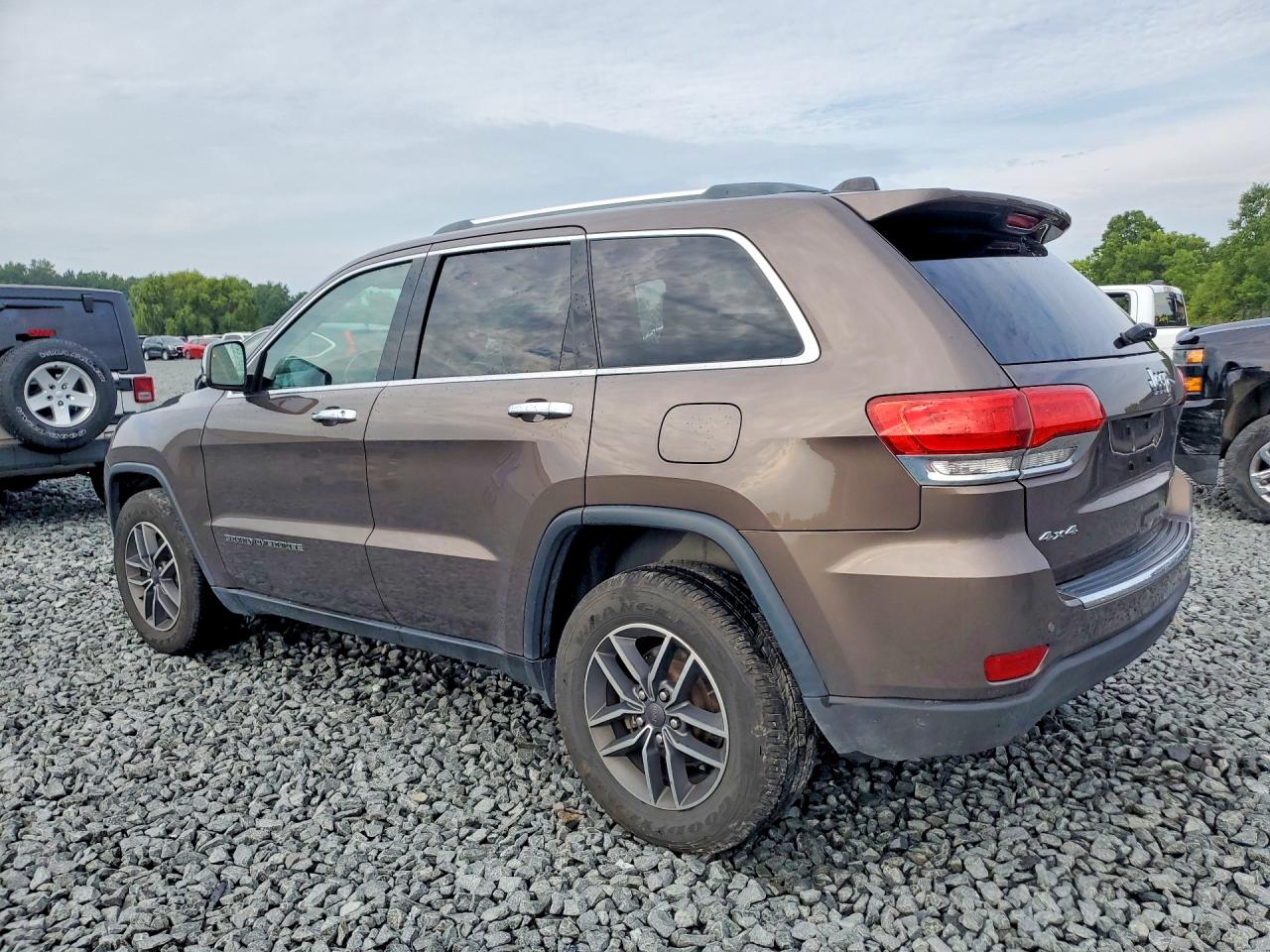 2019 Jeep Grand Cherokee Limited Brown vin: 1C4RJFBG0KC623959