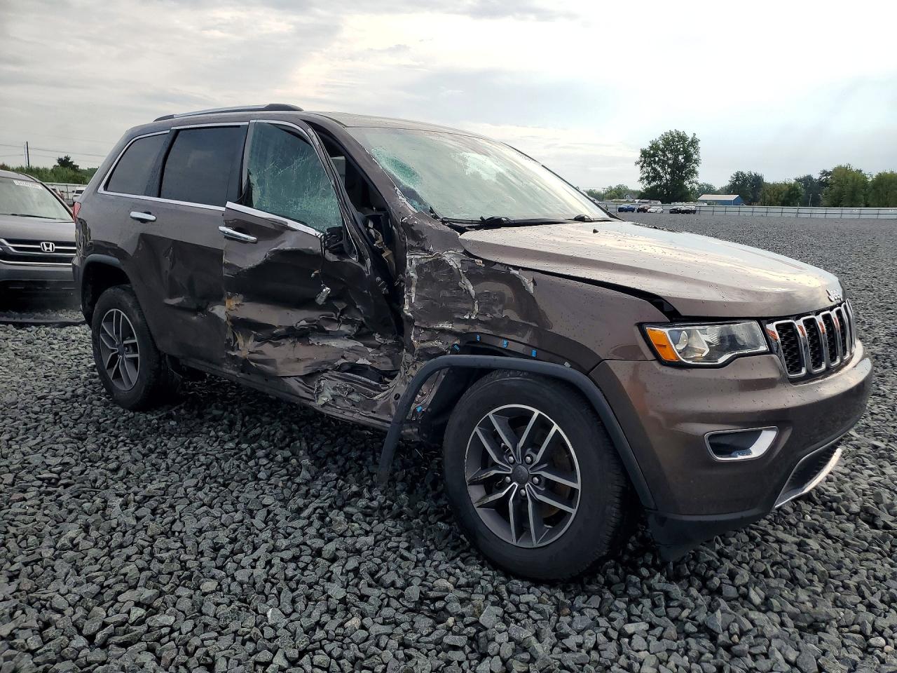 2019 Jeep Grand Cherokee Limited Brown vin: 1C4RJFBG0KC623959