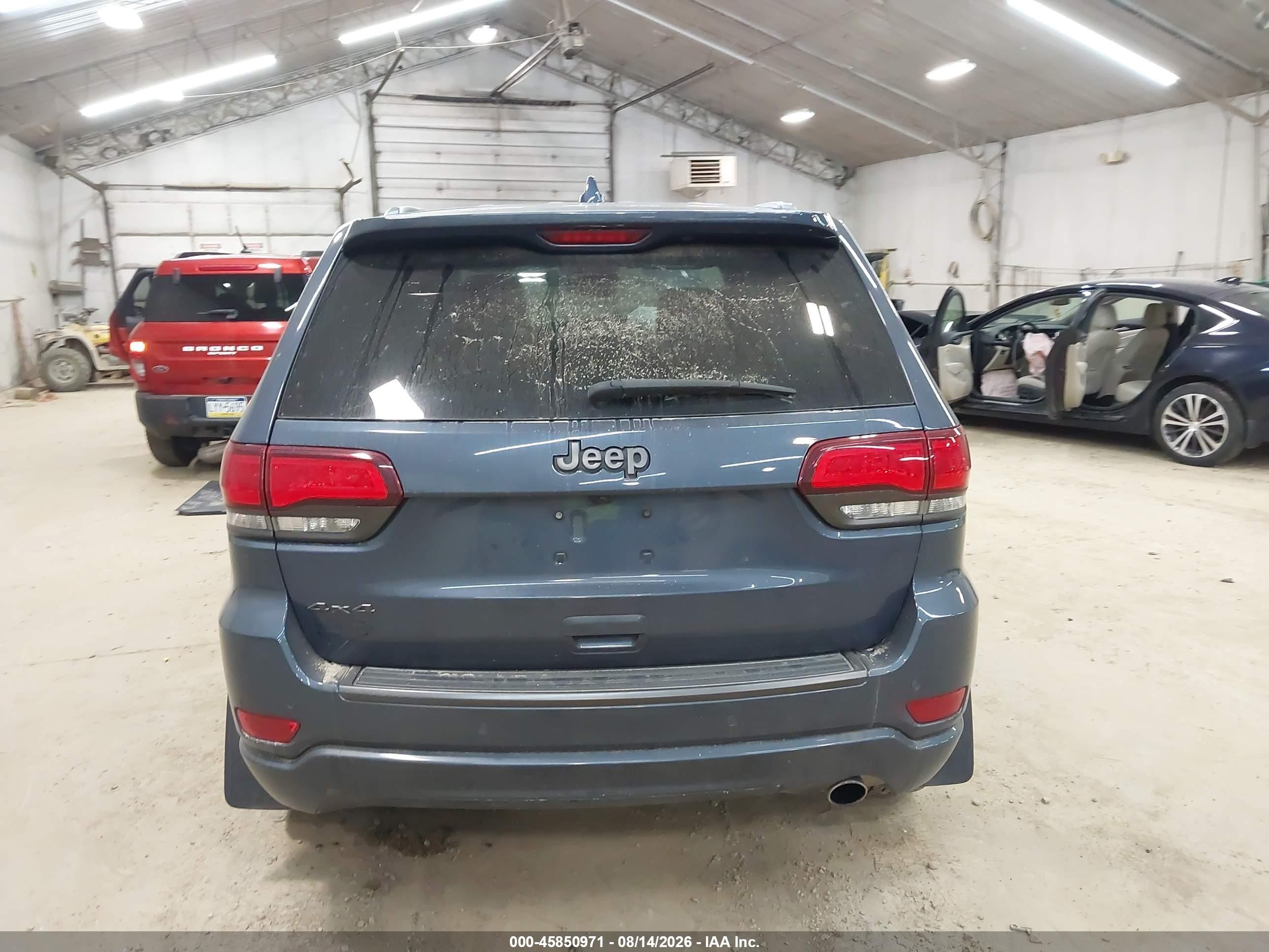 2021 Jeep Grand Cherokee 80th Anniversary 4x4 Blue vin: 1C4RJFBG0MC732439