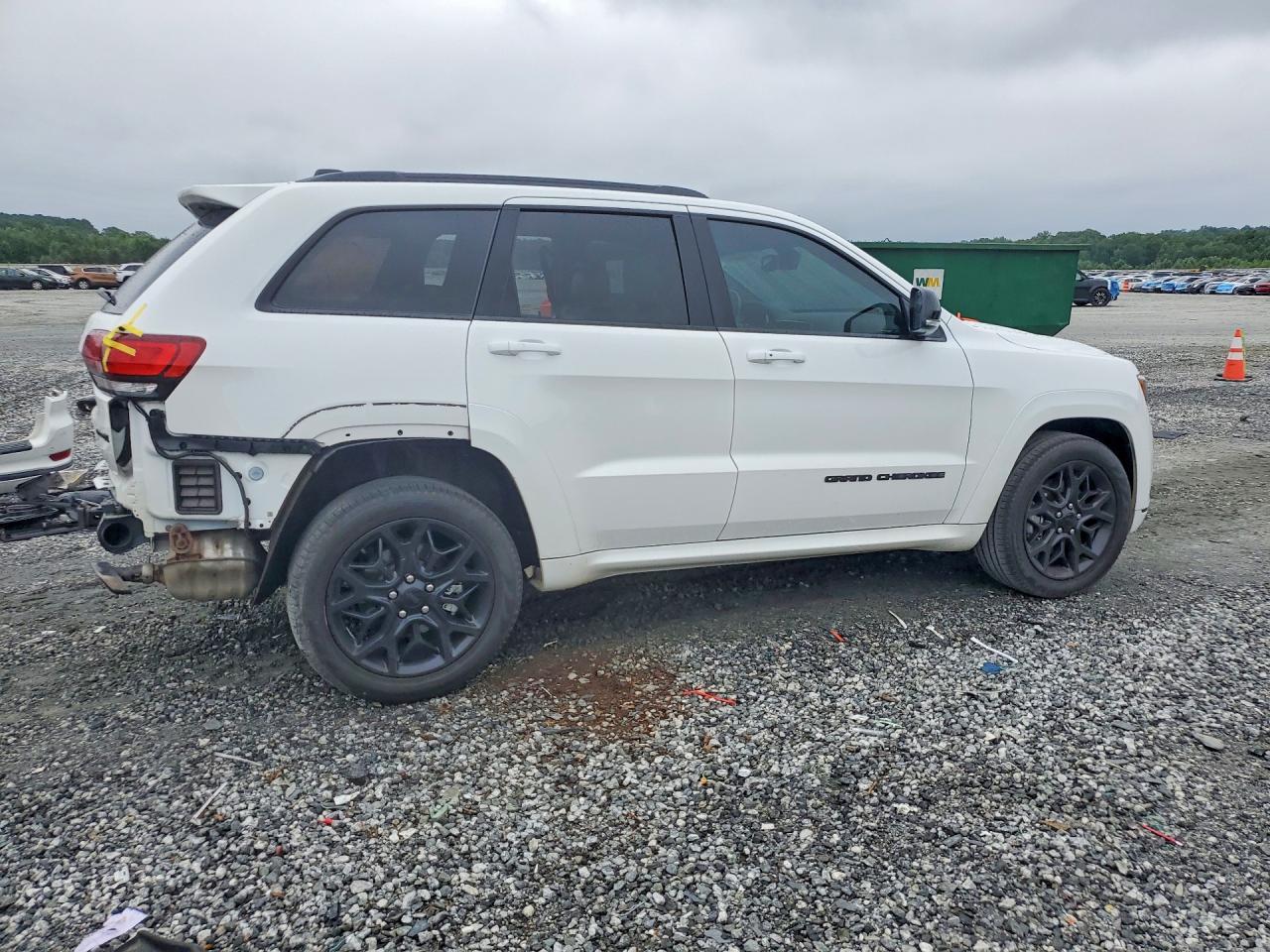 2021 Jeep Grand Cherokee Limited White vin: 1C4RJFBG0MC829950
