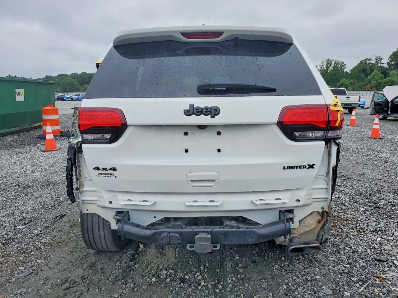 2021 Jeep Grand Cherokee Limited White vin: 1C4RJFBG0MC829950
