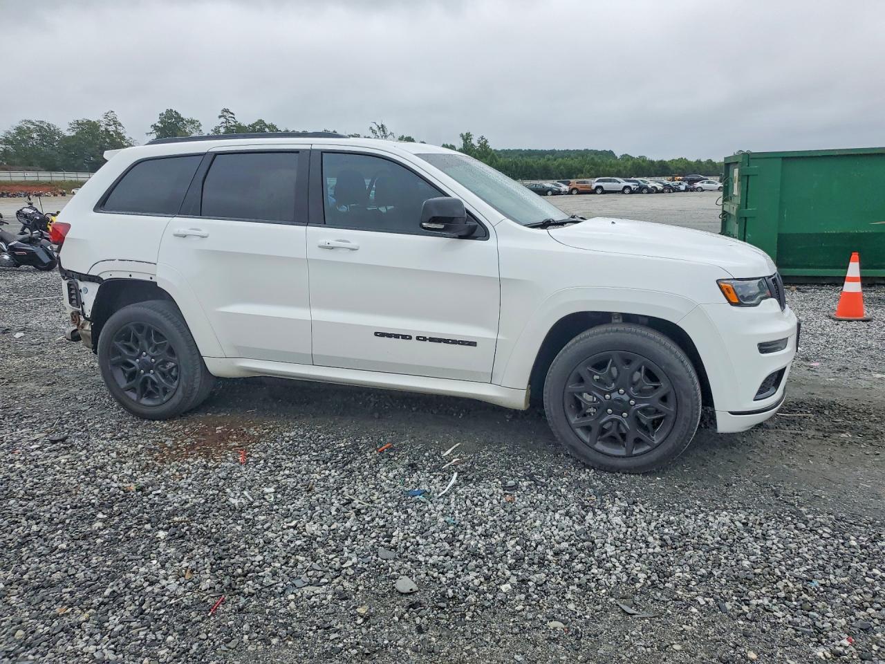 2021 Jeep Grand Cherokee Limited White vin: 1C4RJFBG0MC829950