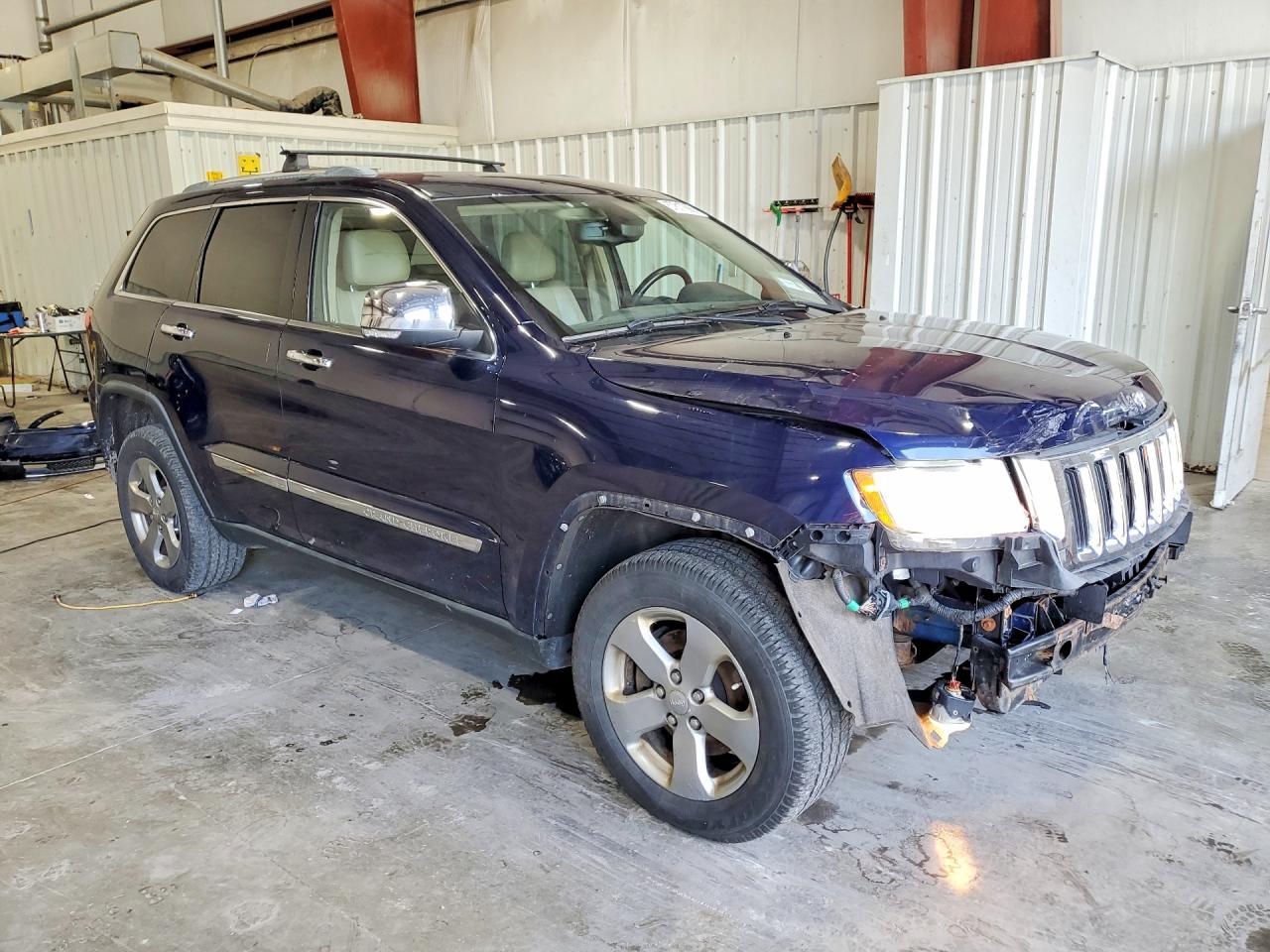 2012 Jeep Grand Cherokee Limited Blue vin: 1C4RJFBG1CC217870
