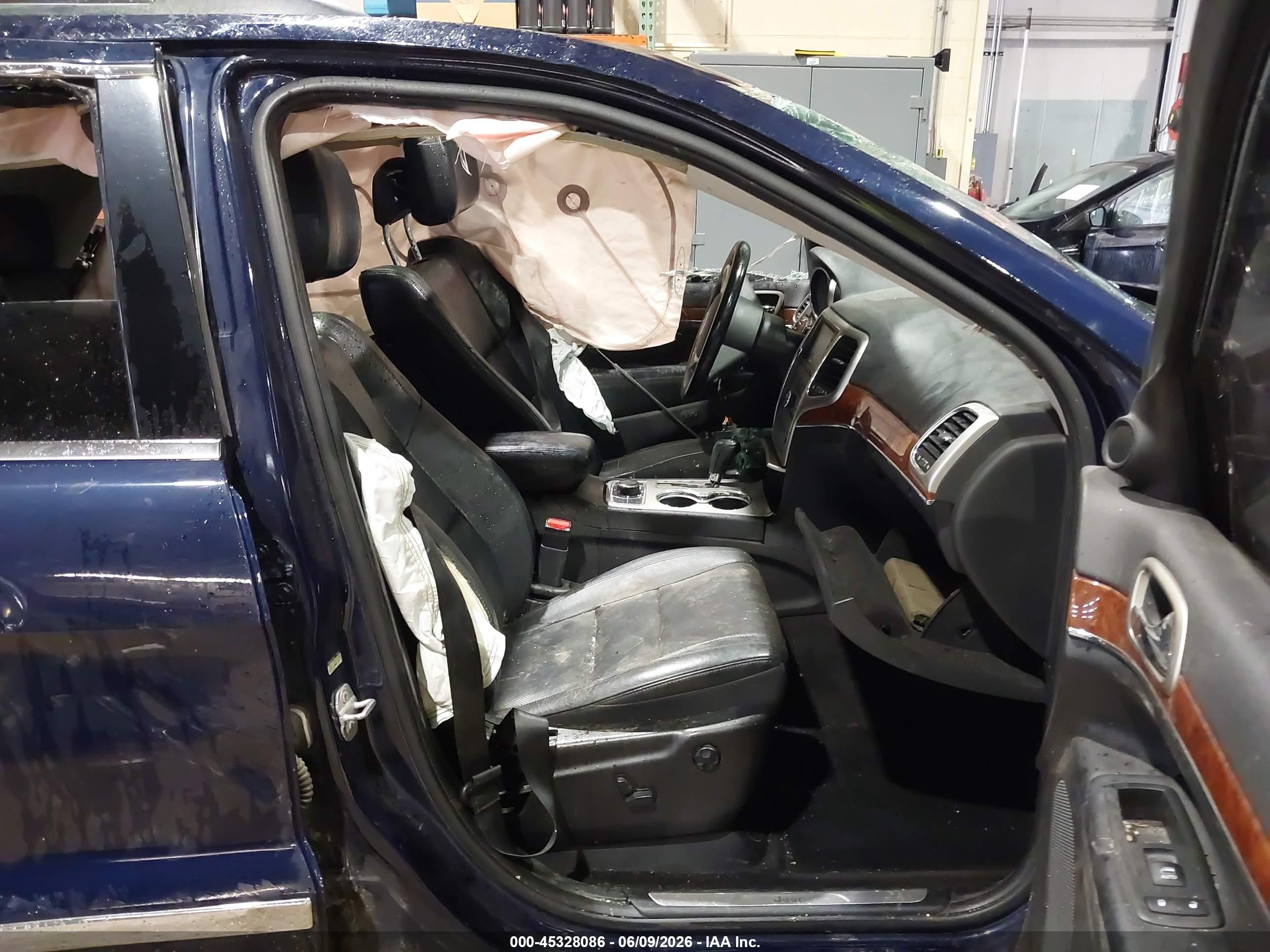 2012 Jeep Grand Cherokee Limited Blue vin: 1C4RJFBG1CC231638