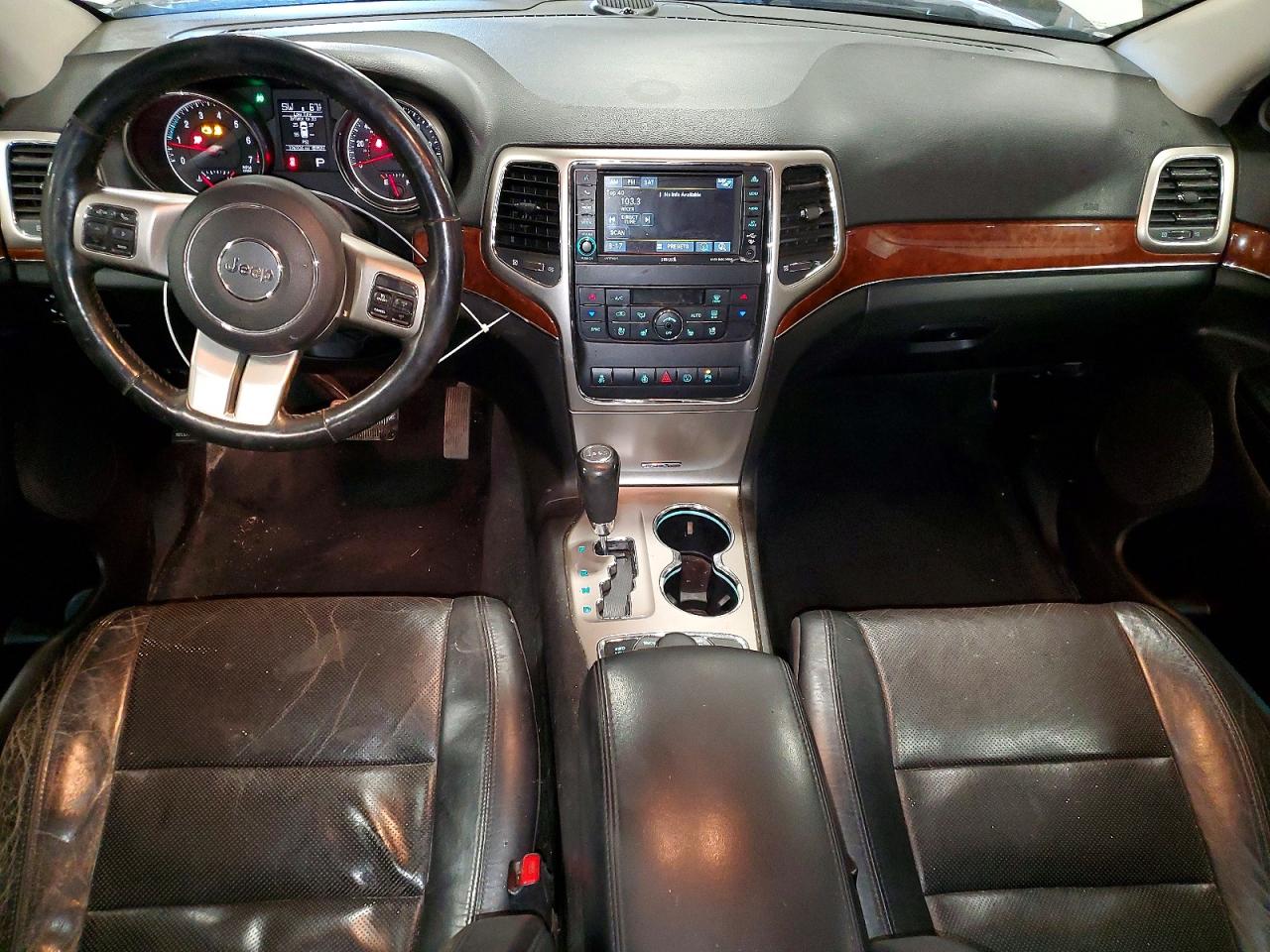 2013 Jeep Grand Cherokee Limited White vin: 1C4RJFBG1DC544688