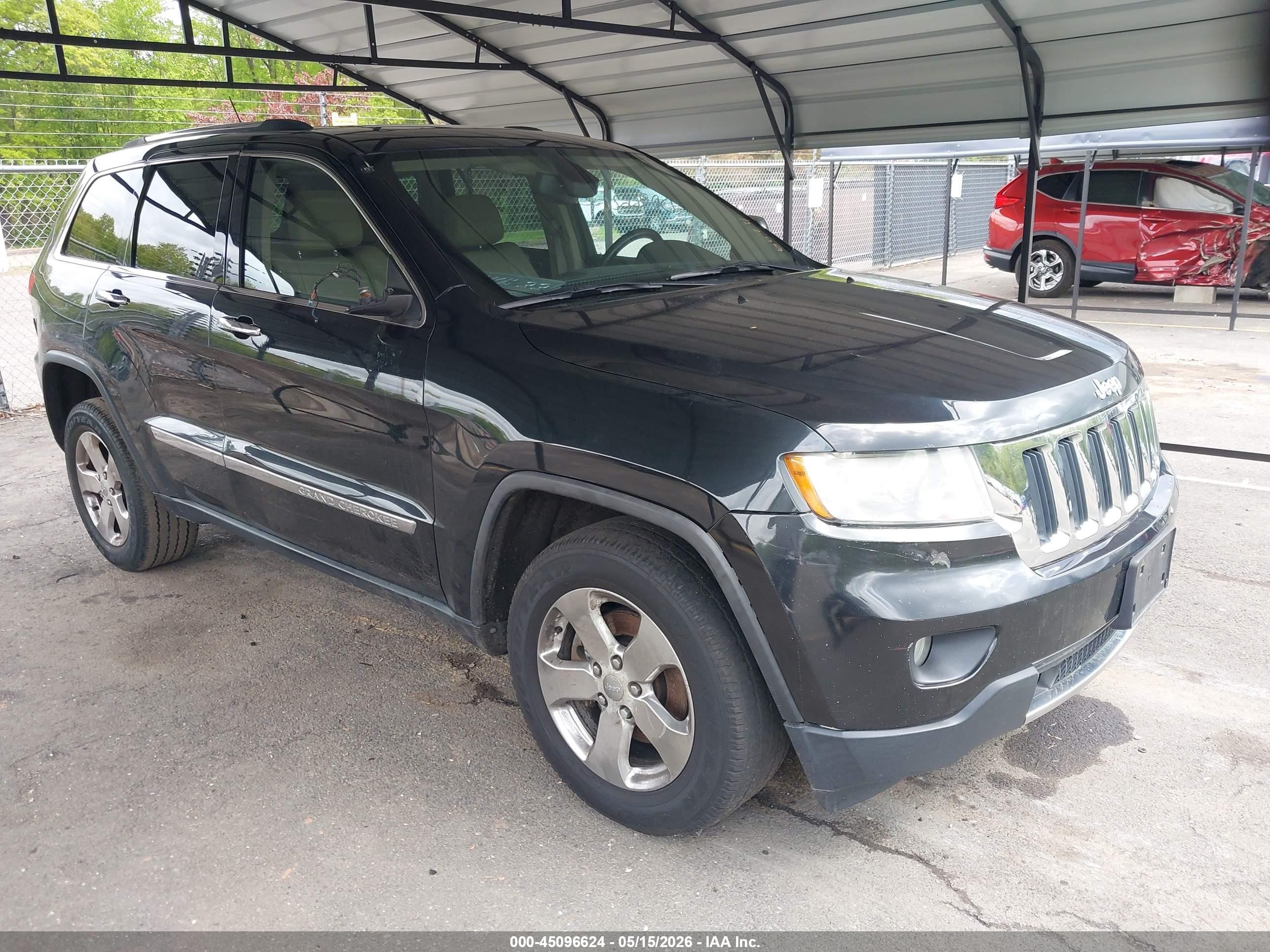 2013 Jeep Grand Cherokee Limited Черный vin: 1C4RJFBG1DC568294