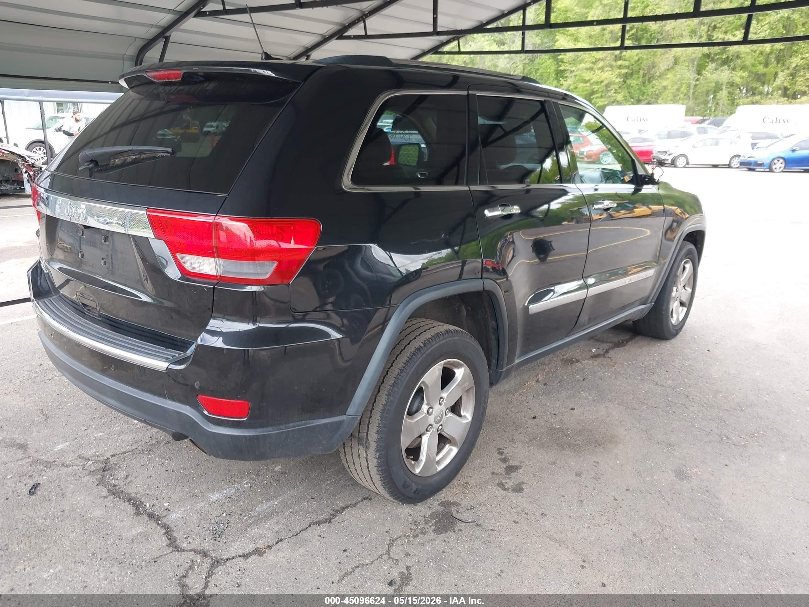 2013 Jeep Grand Cherokee Limited Черный vin: 1C4RJFBG1DC568294