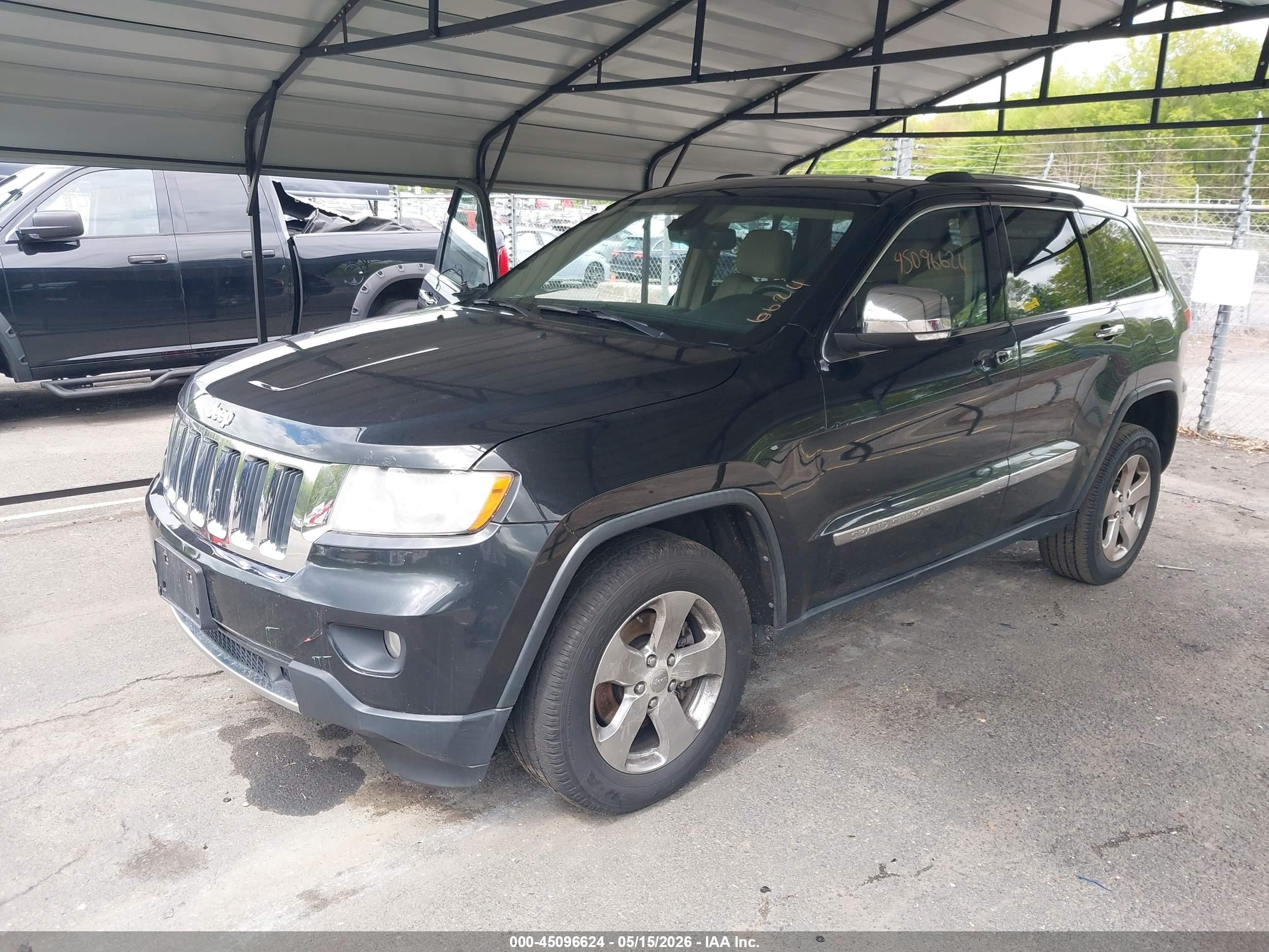 2013 Jeep Grand Cherokee Limited Черный vin: 1C4RJFBG1DC568294