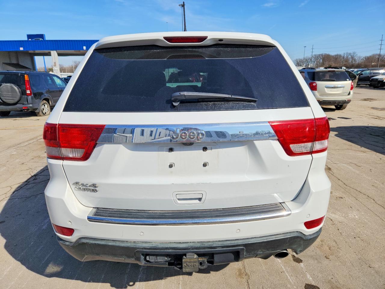 2013 Jeep Grand Cherokee Limited White vin: 1C4RJFBG1DC631510