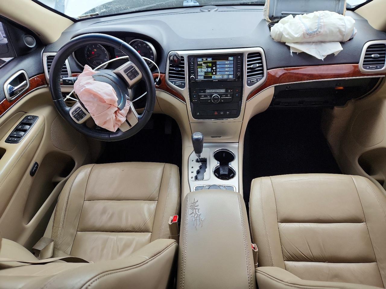 2013 Jeep Grand Cherokee Limited White vin: 1C4RJFBG1DC631510
