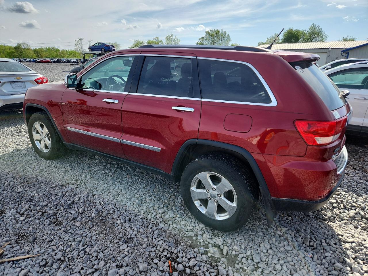 2013 Jeep Grand Cherokee Limited Red vin: 1C4RJFBG1DC633113