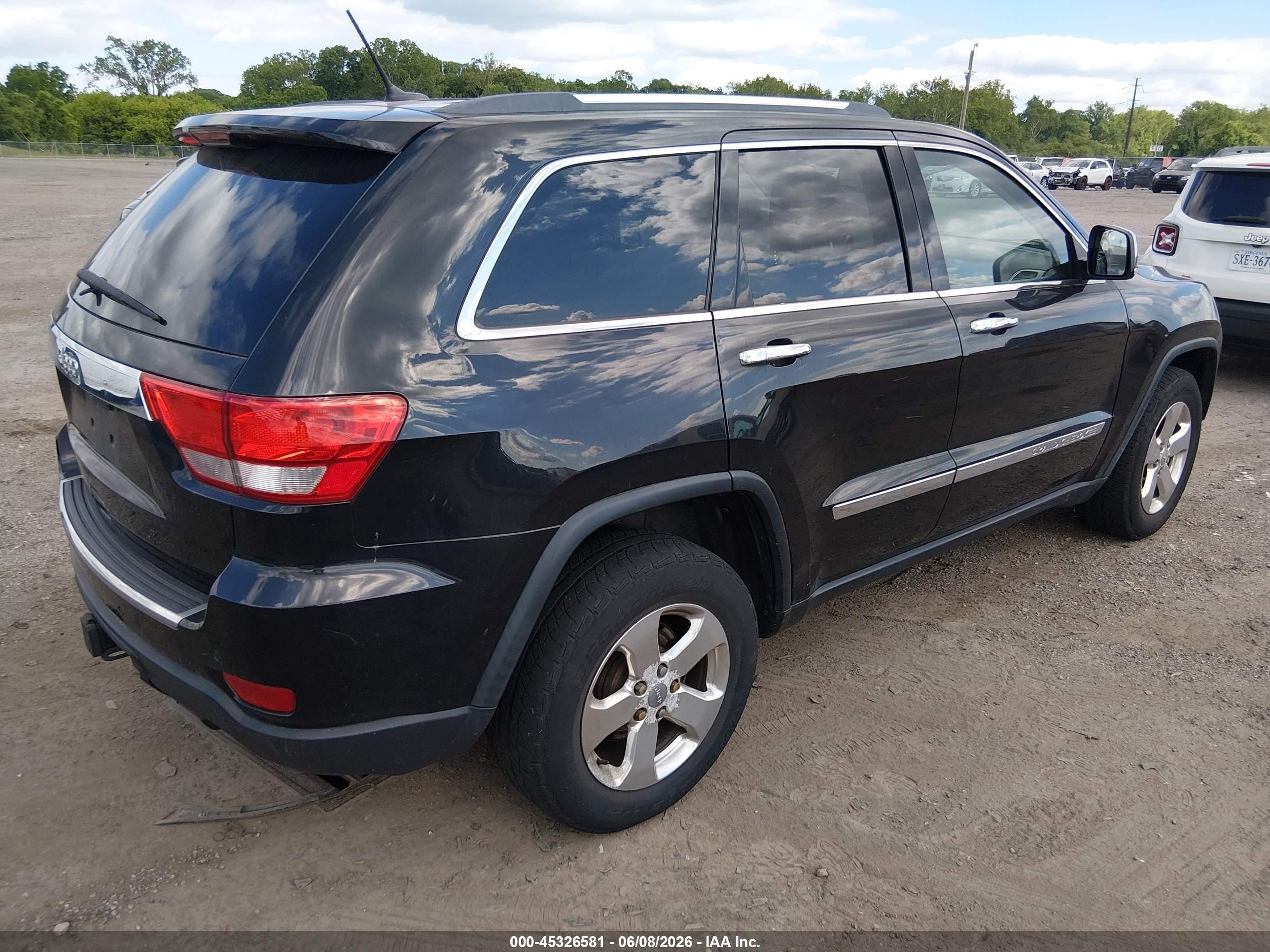 2013 Jeep Grand Cherokee Limited Черный vin: 1C4RJFBG1DC647559