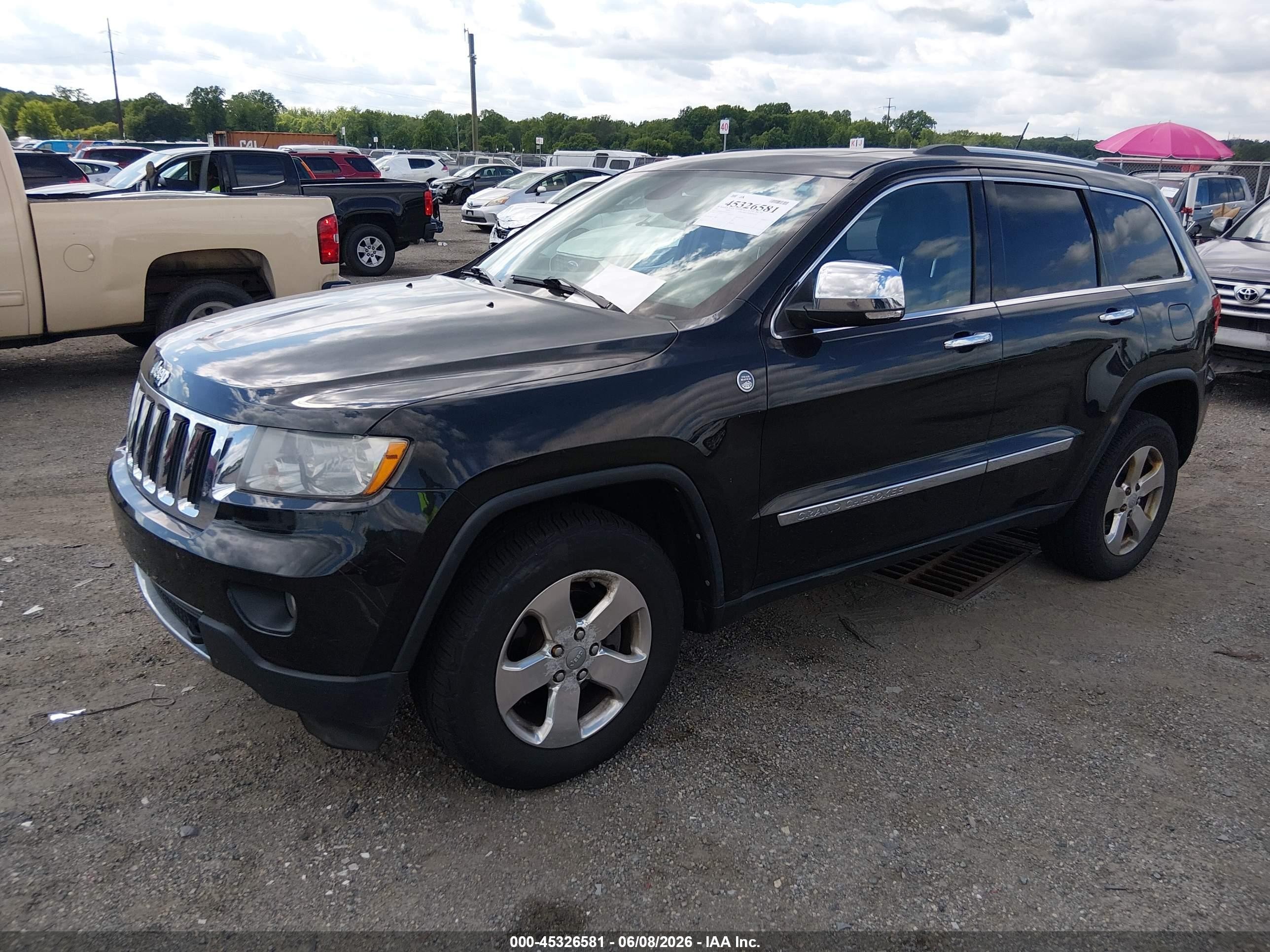 2013 Jeep Grand Cherokee Limited Черный vin: 1C4RJFBG1DC647559