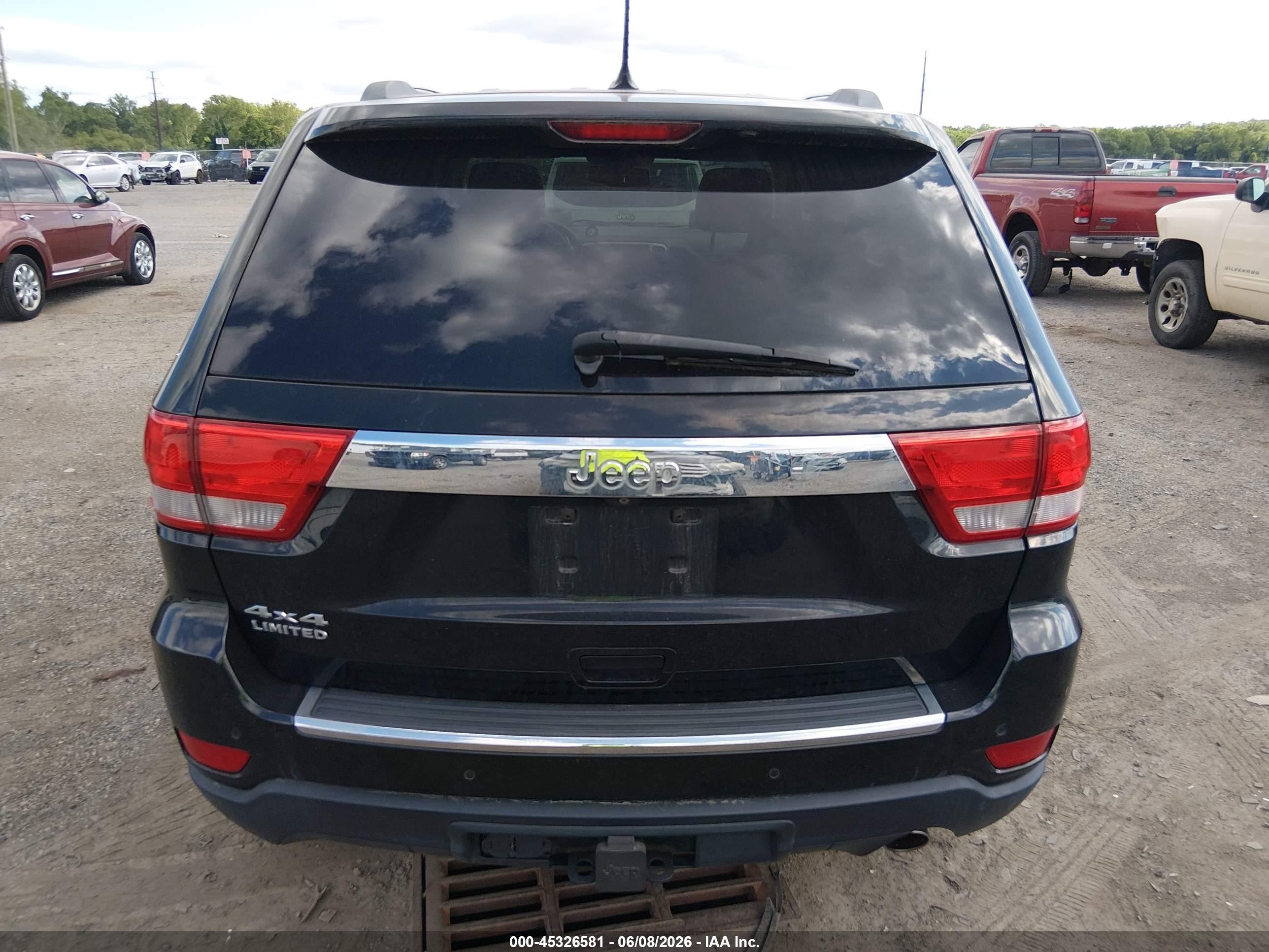 2013 Jeep Grand Cherokee Limited Черный vin: 1C4RJFBG1DC647559