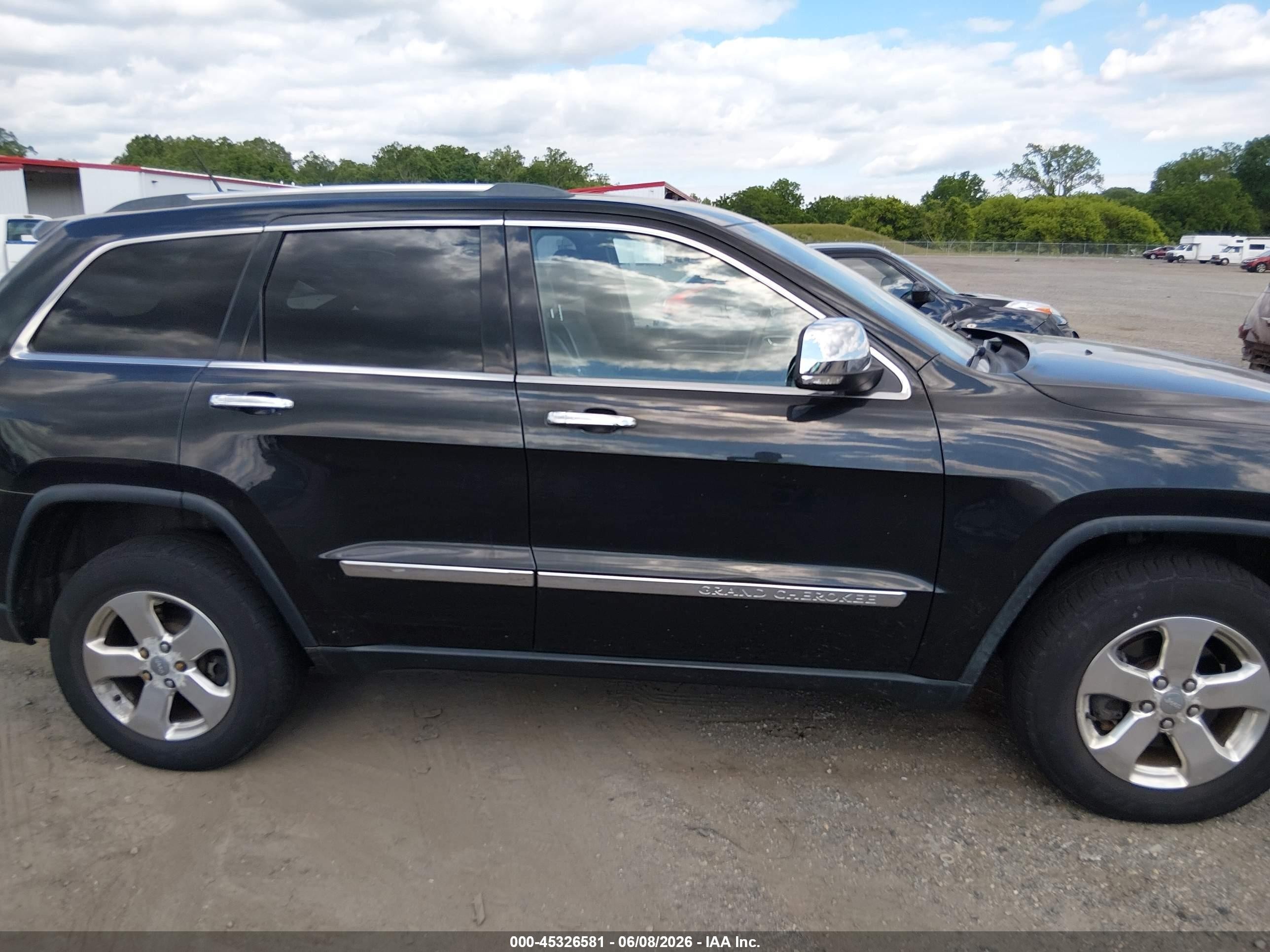 2013 Jeep Grand Cherokee Limited Черный vin: 1C4RJFBG1DC647559