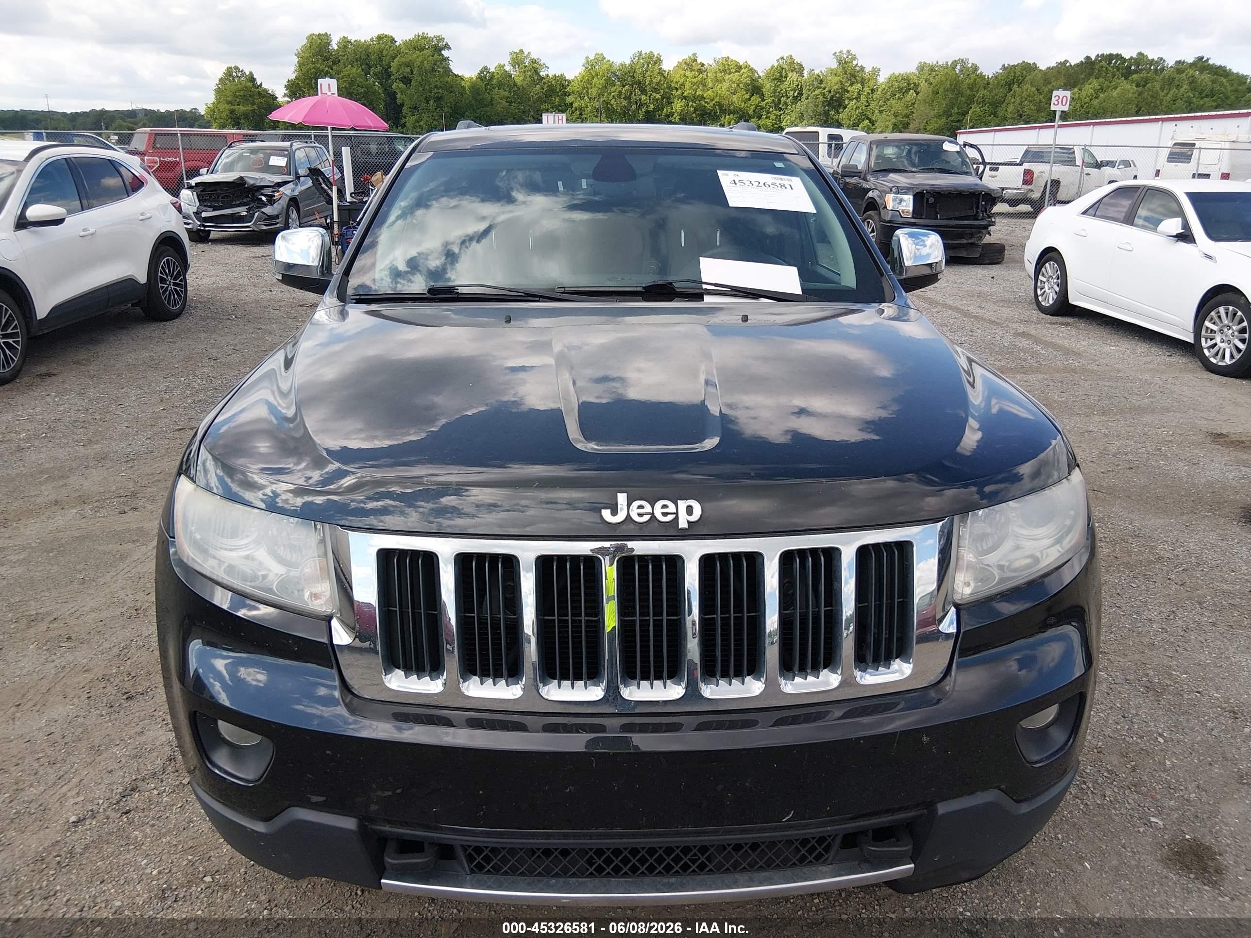 2013 Jeep Grand Cherokee Limited Черный vin: 1C4RJFBG1DC647559