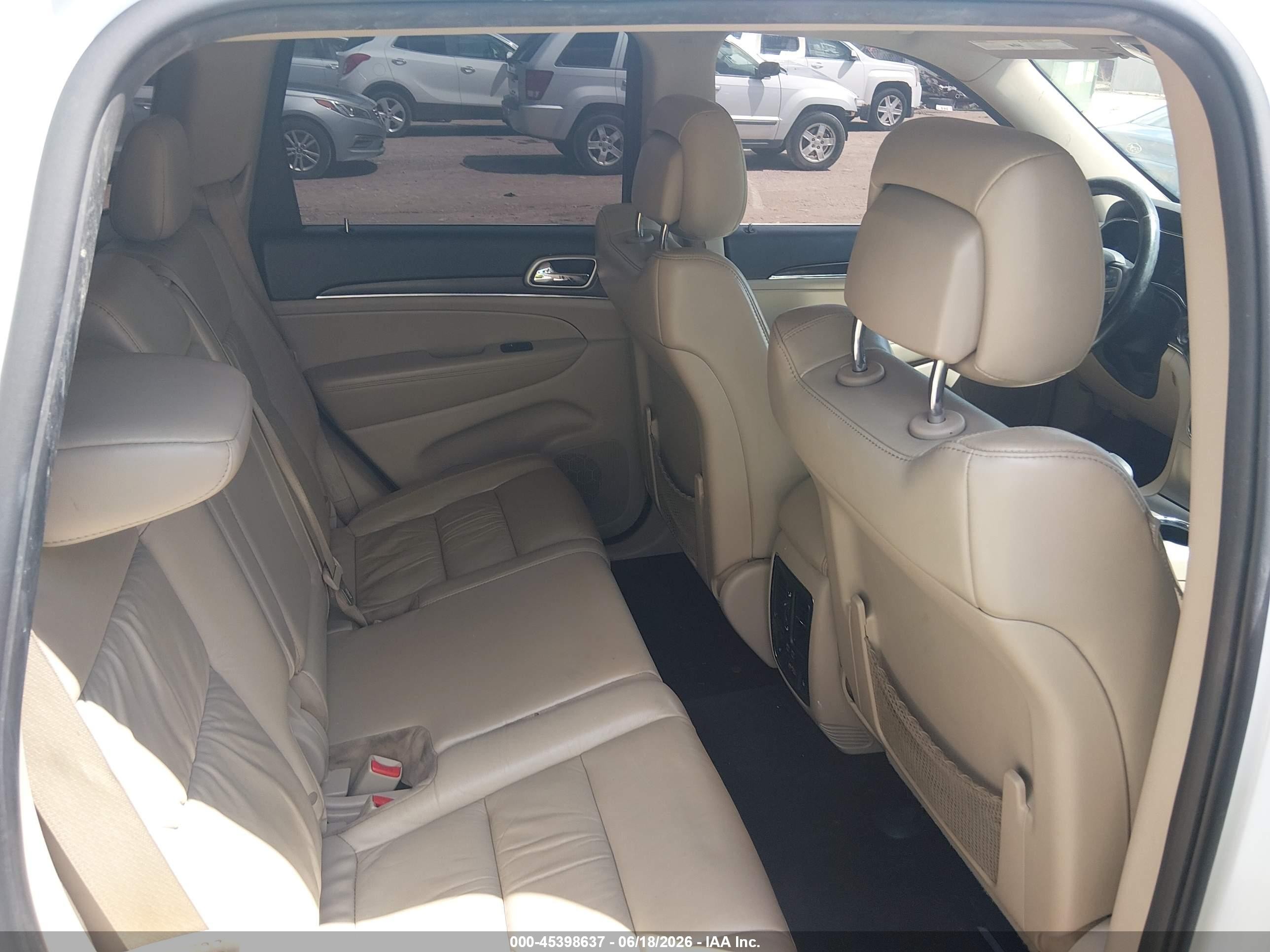 2014 Jeep Grand Cherokee Limited White vin: 1C4RJFBG1EC102446