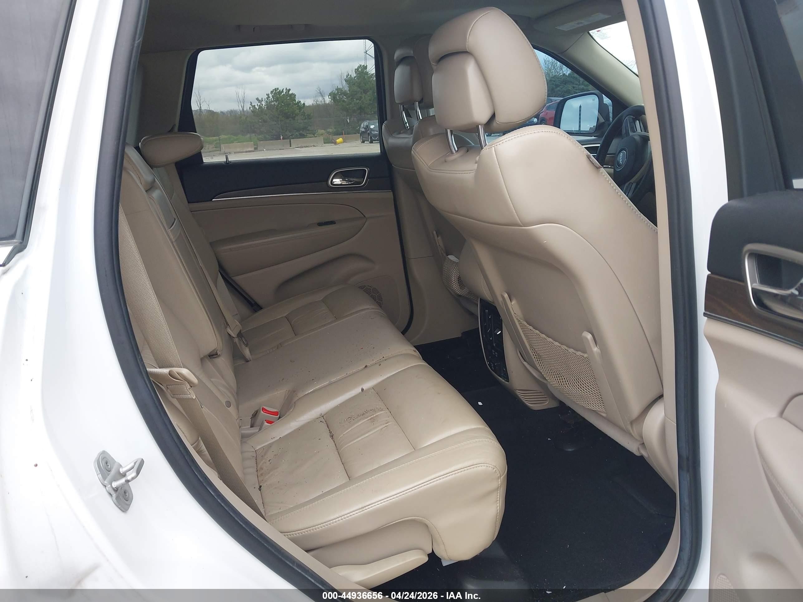 2014 Jeep Grand Cherokee Limited White vin: 1C4RJFBG1EC123667