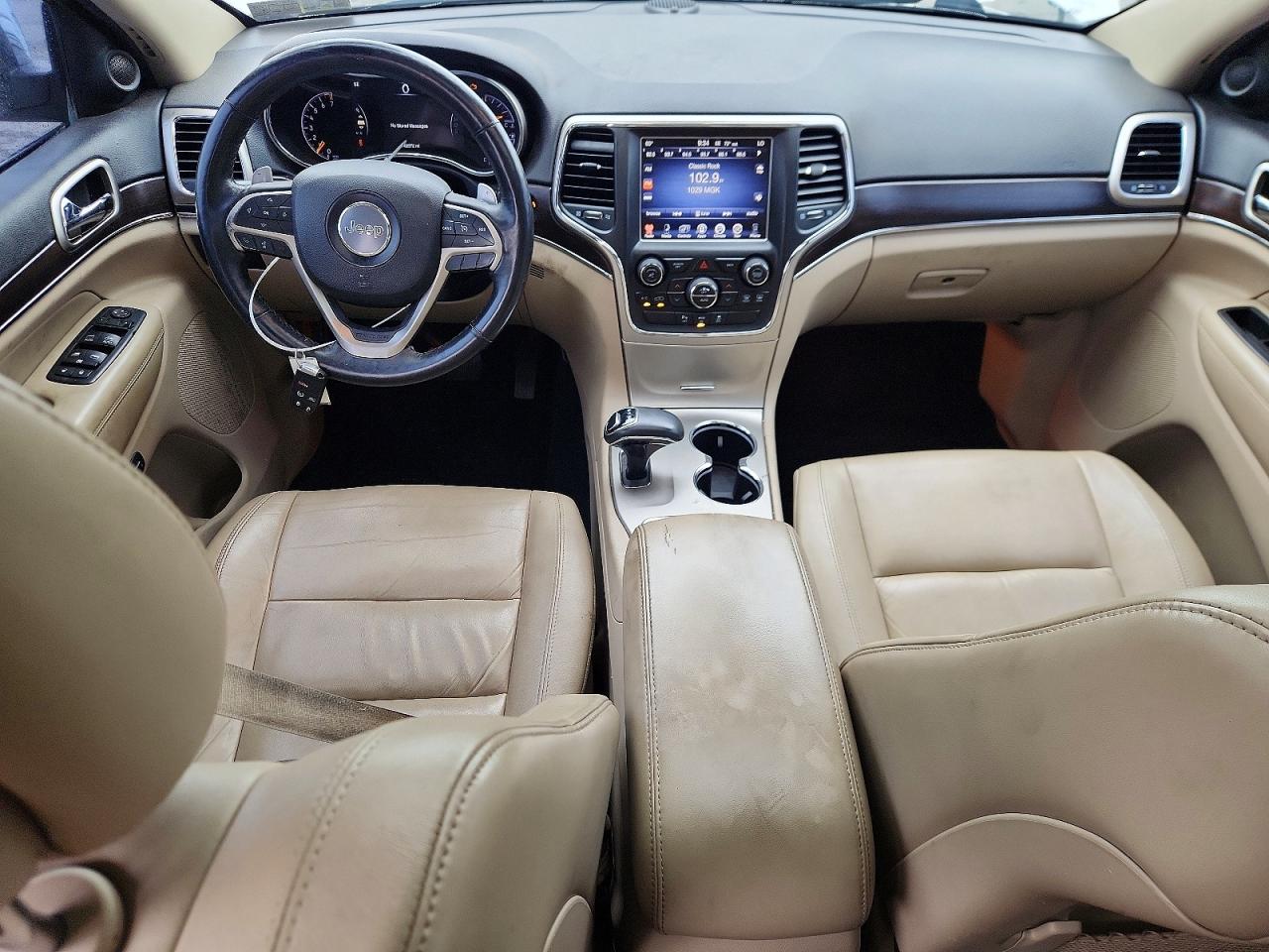 2014 Jeep Grand Cherokee Limited White vin: 1C4RJFBG1EC131493