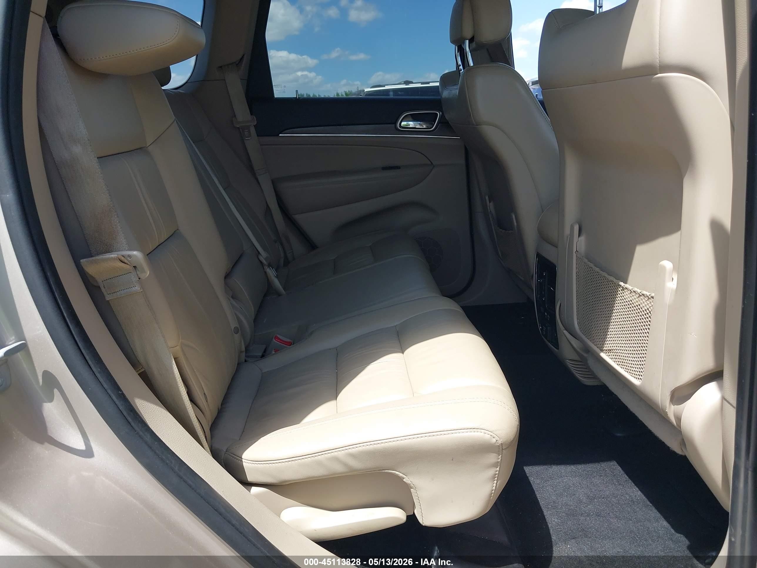 2014 Jeep Grand Cherokee Limited Beige vin: 1C4RJFBG1EC148715