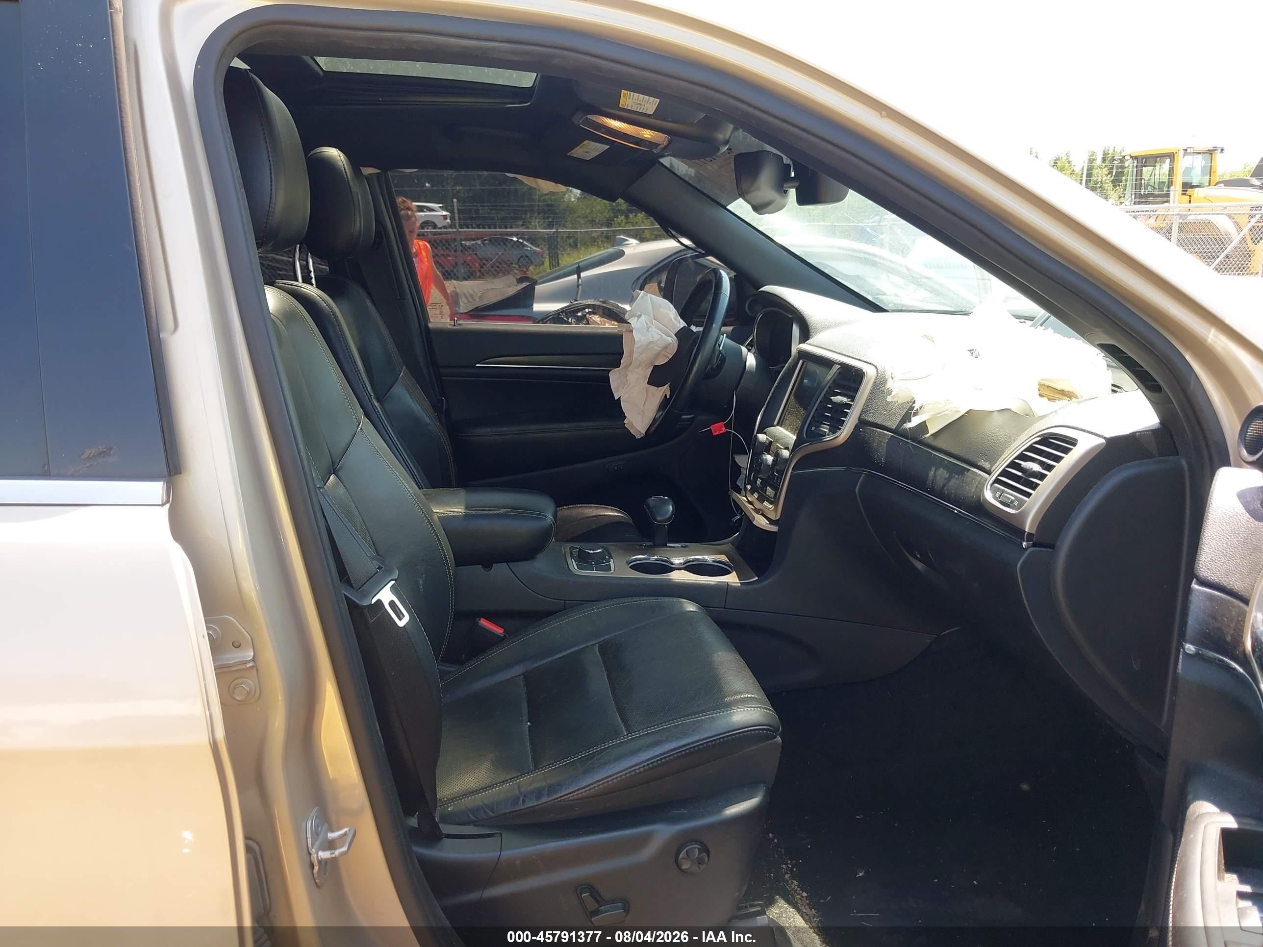2014 Jeep Grand Cherokee Limited Золотой vin: 1C4RJFBG1EC152926