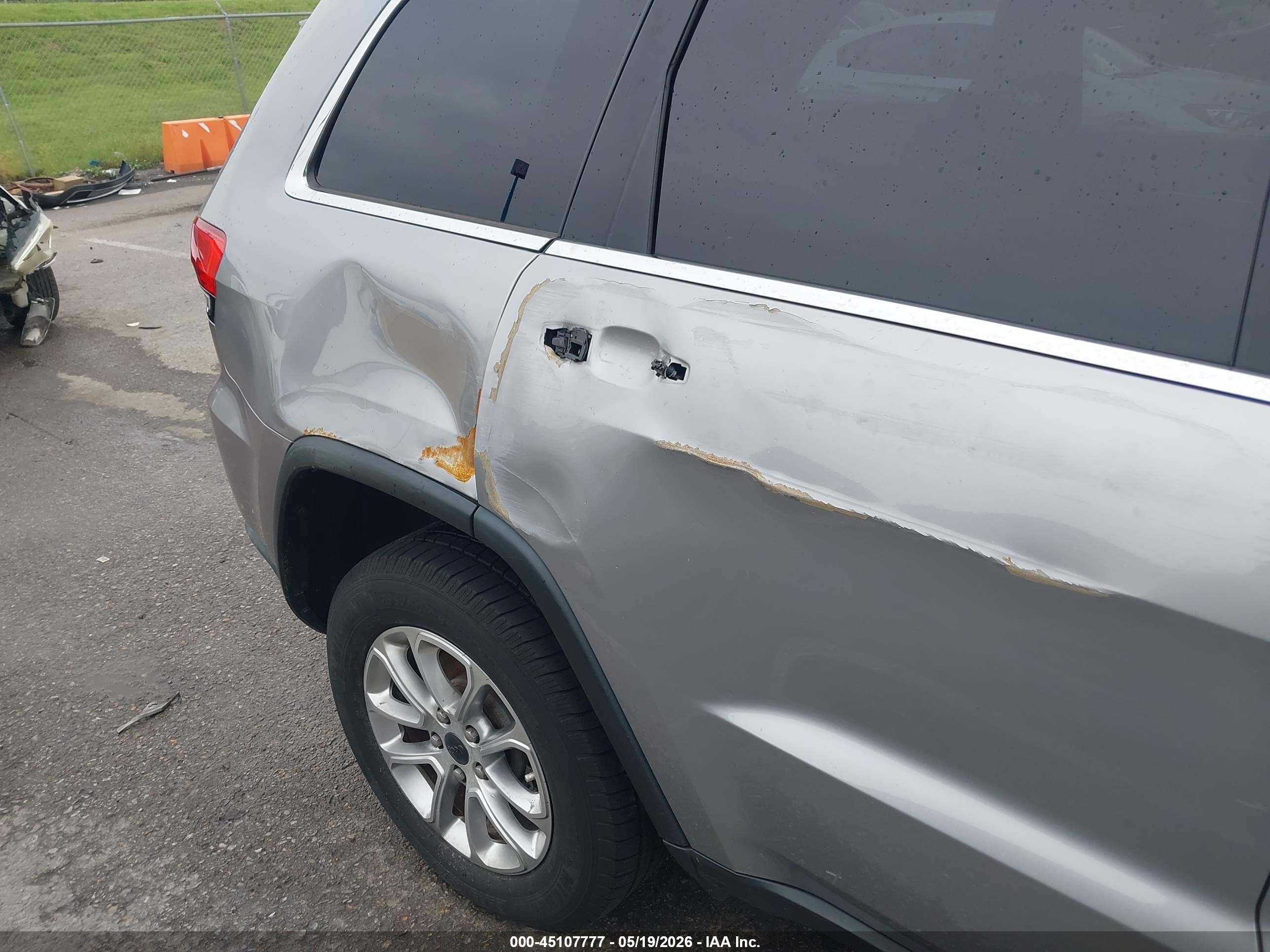 2014 Jeep Grand Cherokee Limited Silver vin: 1C4RJFBG1EC162274