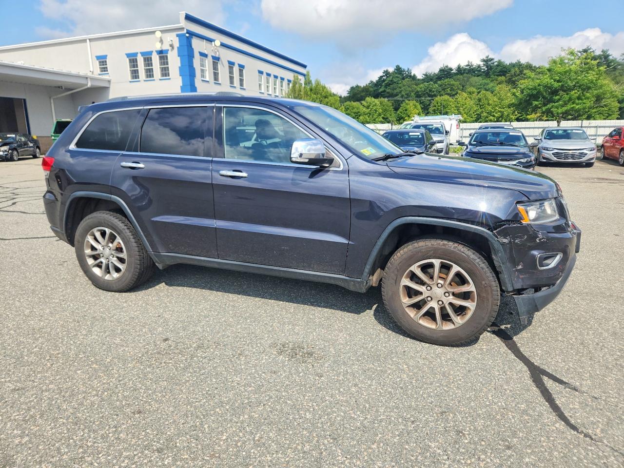 2014 Jeep Grand Cherokee Limited Gray vin: 1C4RJFBG1EC184825