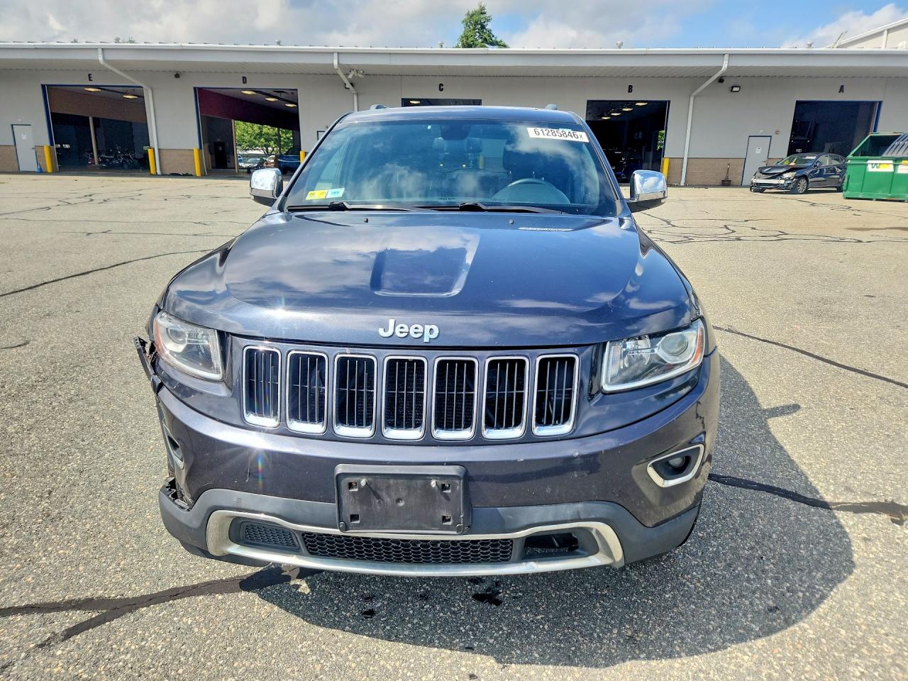 2014 Jeep Grand Cherokee Limited Gray vin: 1C4RJFBG1EC184825