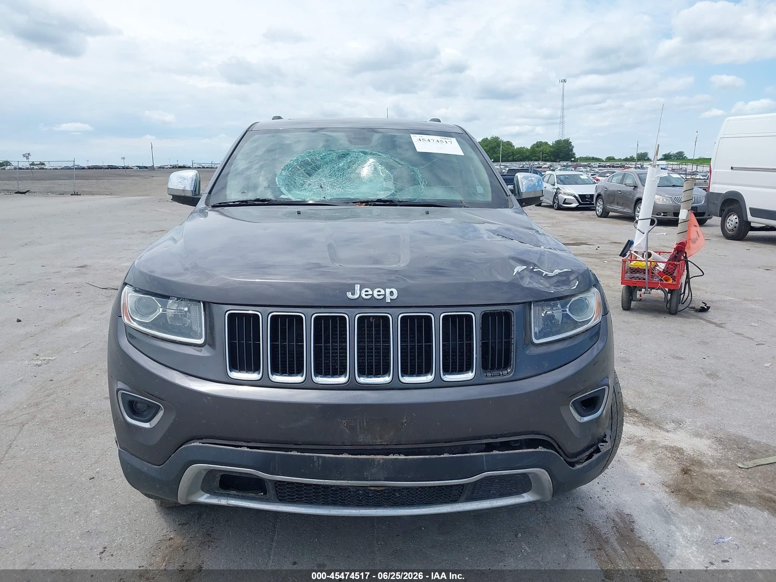 2014 Jeep Grand Cherokee Limited Gray vin: 1C4RJFBG1EC205902