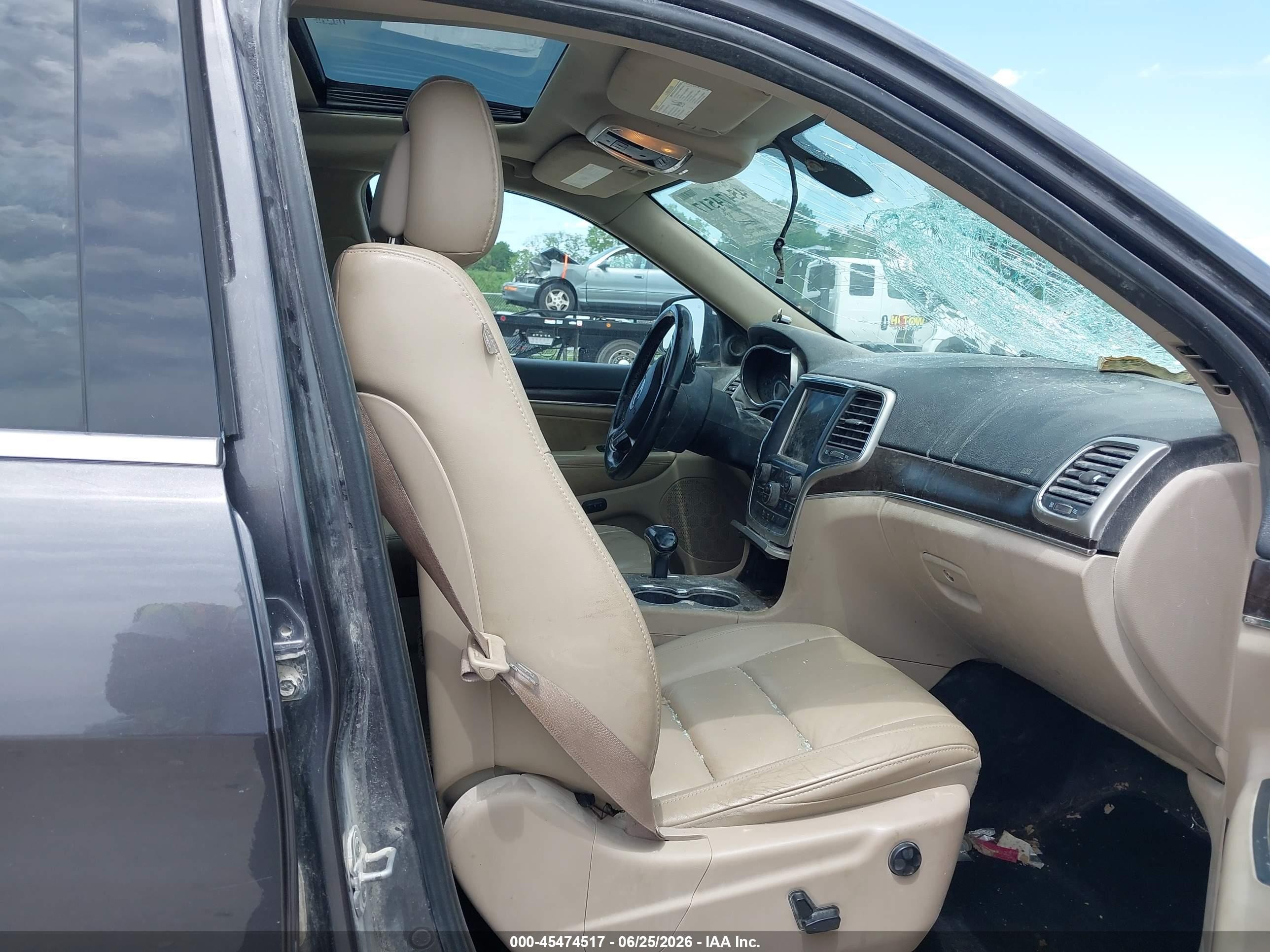 2014 Jeep Grand Cherokee Limited Gray vin: 1C4RJFBG1EC205902