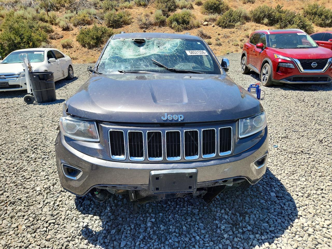 2014 Jeep Grand Cherokee Limited Charcoal vin: 1C4RJFBG1EC218889