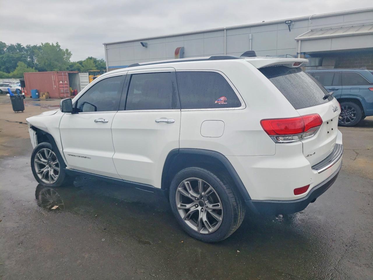 2014 Jeep Grand Cherokee Limited Белый vin: 1C4RJFBG1EC238155