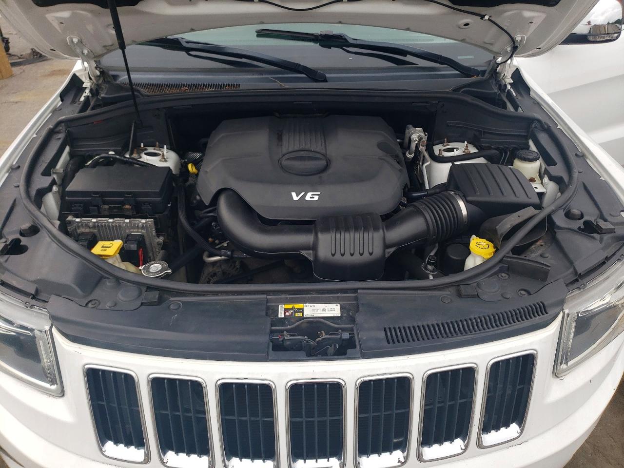 2014 Jeep Grand Cherokee Limited Белый vin: 1C4RJFBG1EC238155