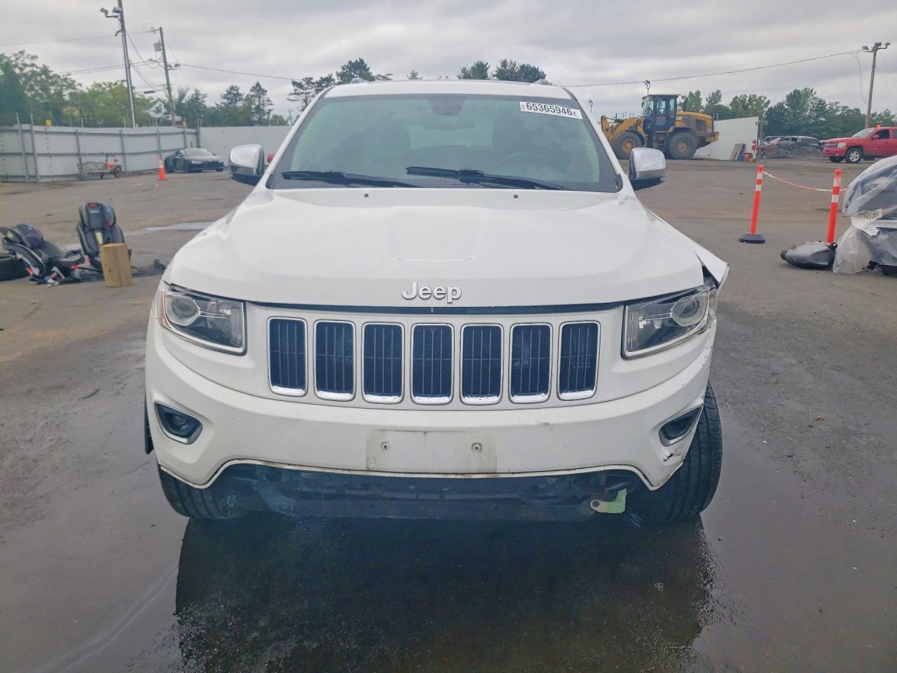 2014 Jeep Grand Cherokee Limited Белый vin: 1C4RJFBG1EC238155