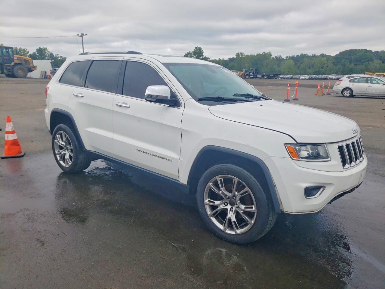 2014 Jeep Grand Cherokee Limited Белый vin: 1C4RJFBG1EC238155