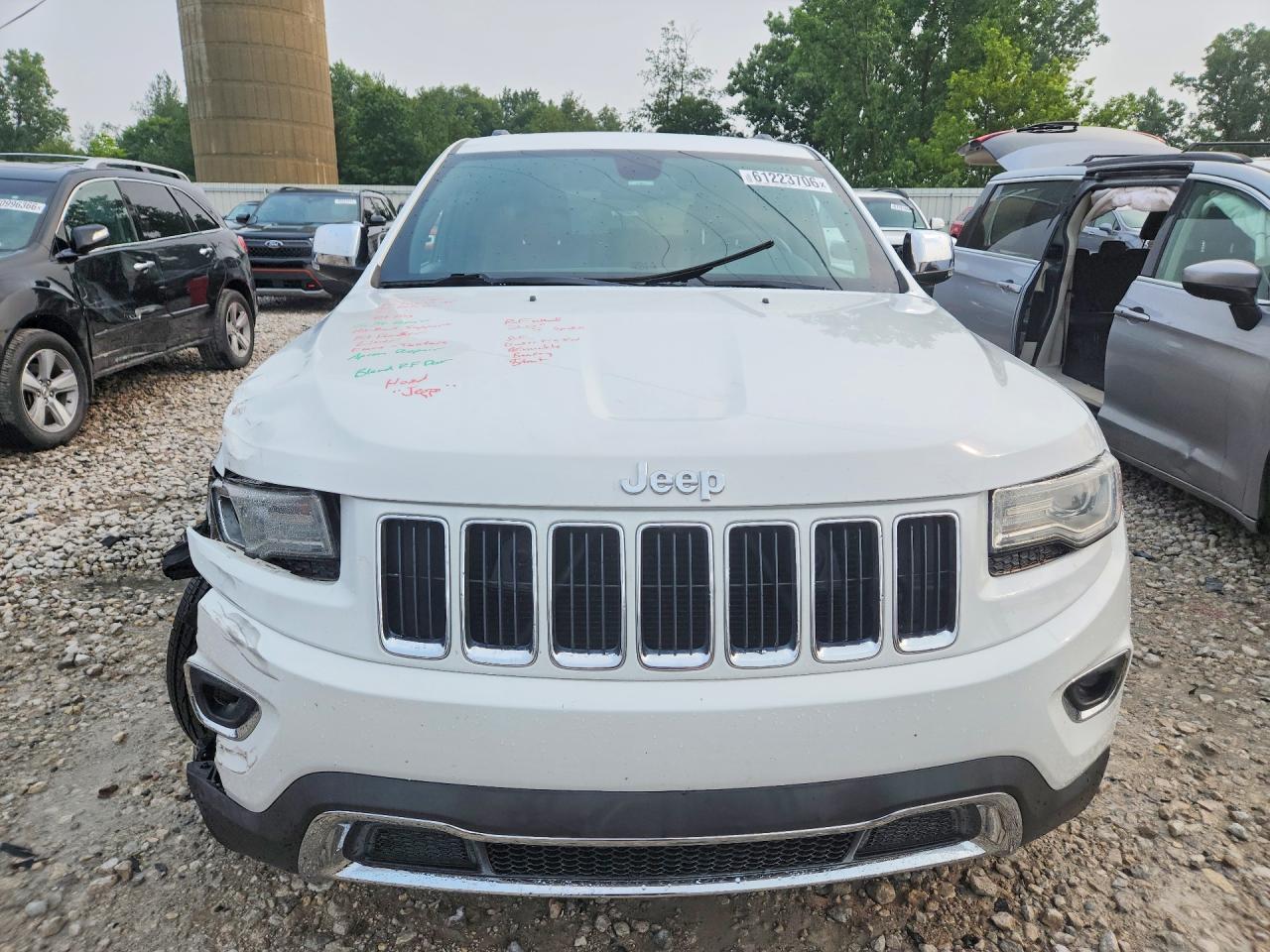 2014 Jeep Grand Cherokee Limited Белый vin: 1C4RJFBG1EC246174