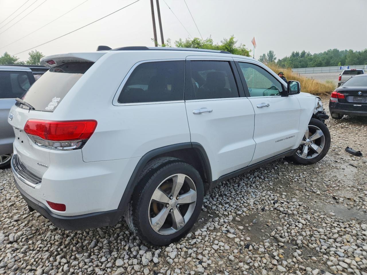 2014 Jeep Grand Cherokee Limited Белый vin: 1C4RJFBG1EC246174