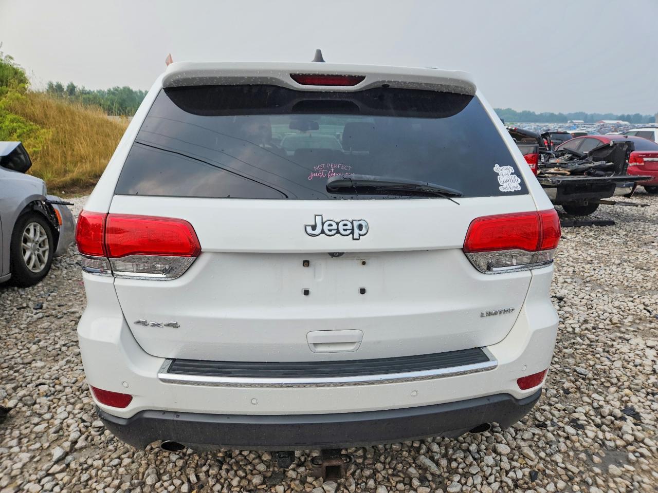2014 Jeep Grand Cherokee Limited Белый vin: 1C4RJFBG1EC246174