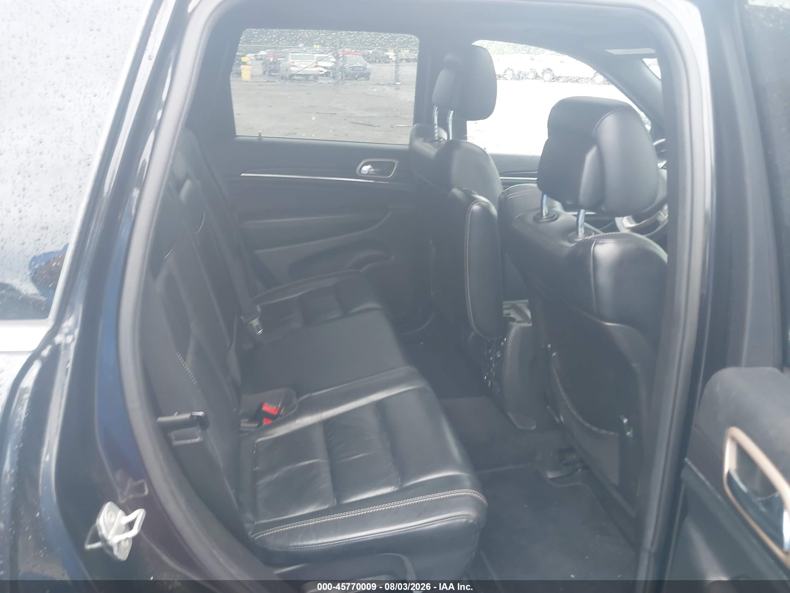 2014 Jeep Grand Cherokee Limited Black vin: 1C4RJFBG1EC259149